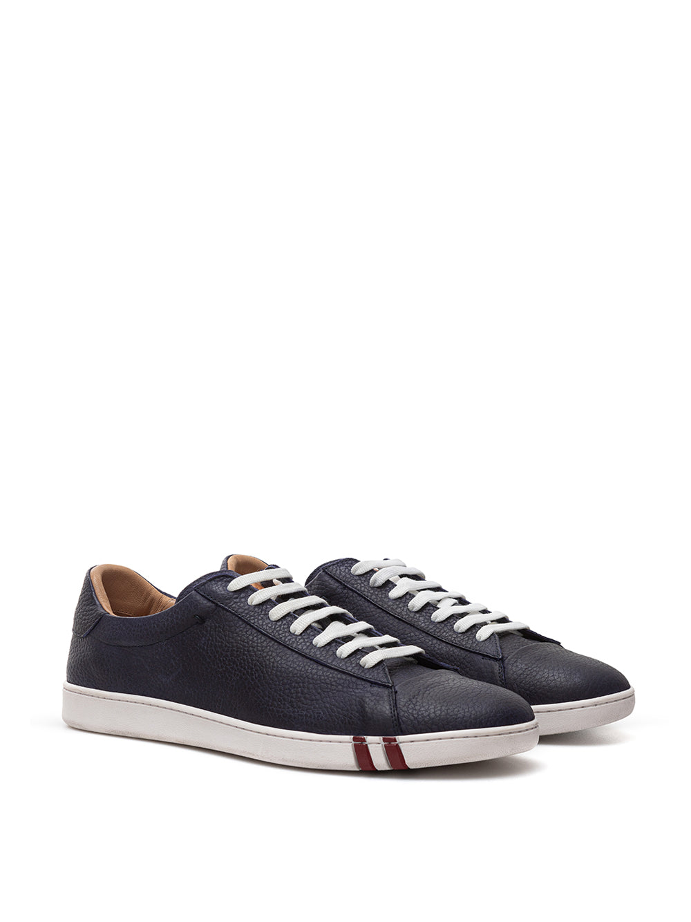 Bally Blue Leather Sneakers - DEA STILOSA MILANO