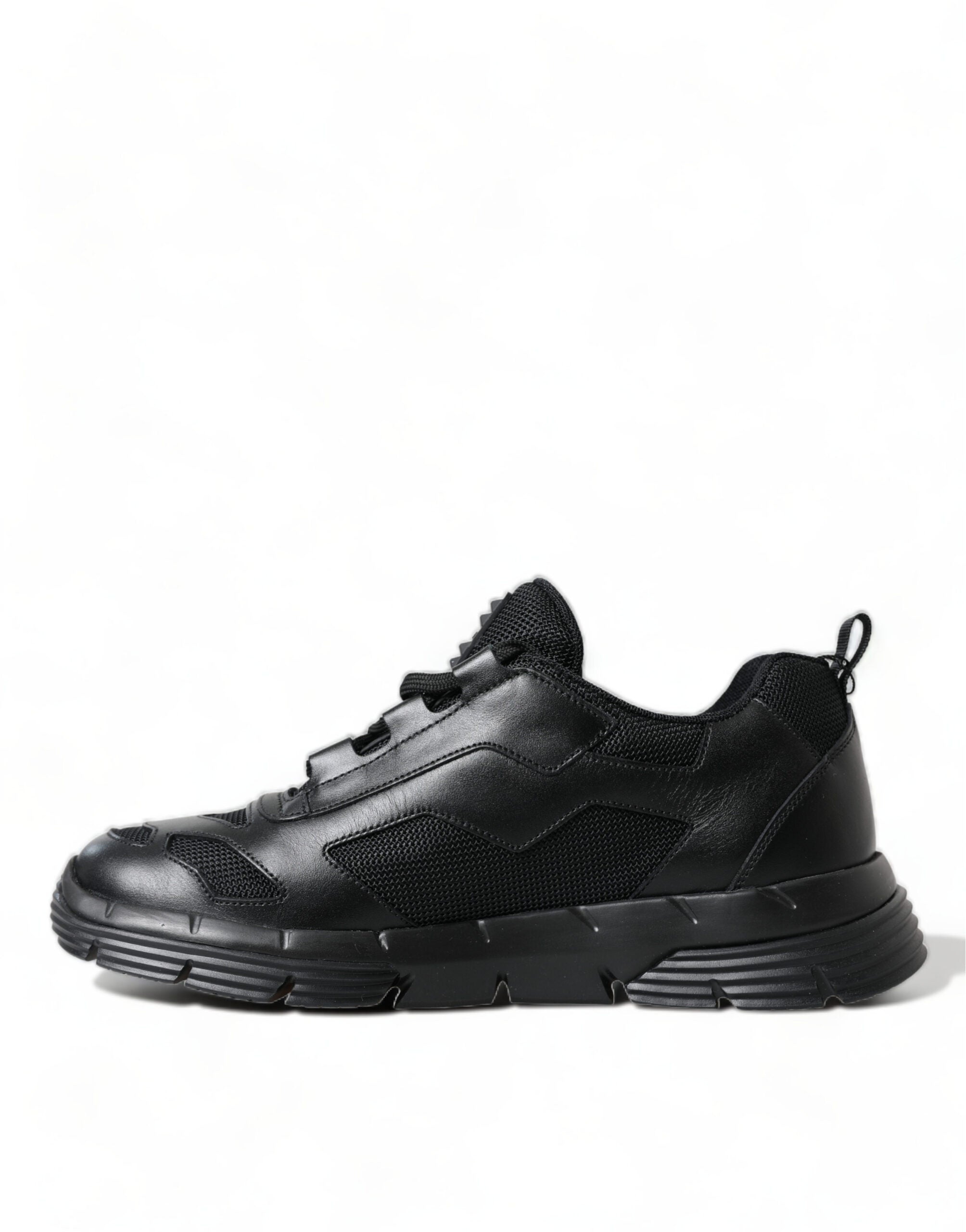 Prada Black Mesh Panel Low Top Twist Trainers Sneakers Shoes - DEA STILOSA MILANO