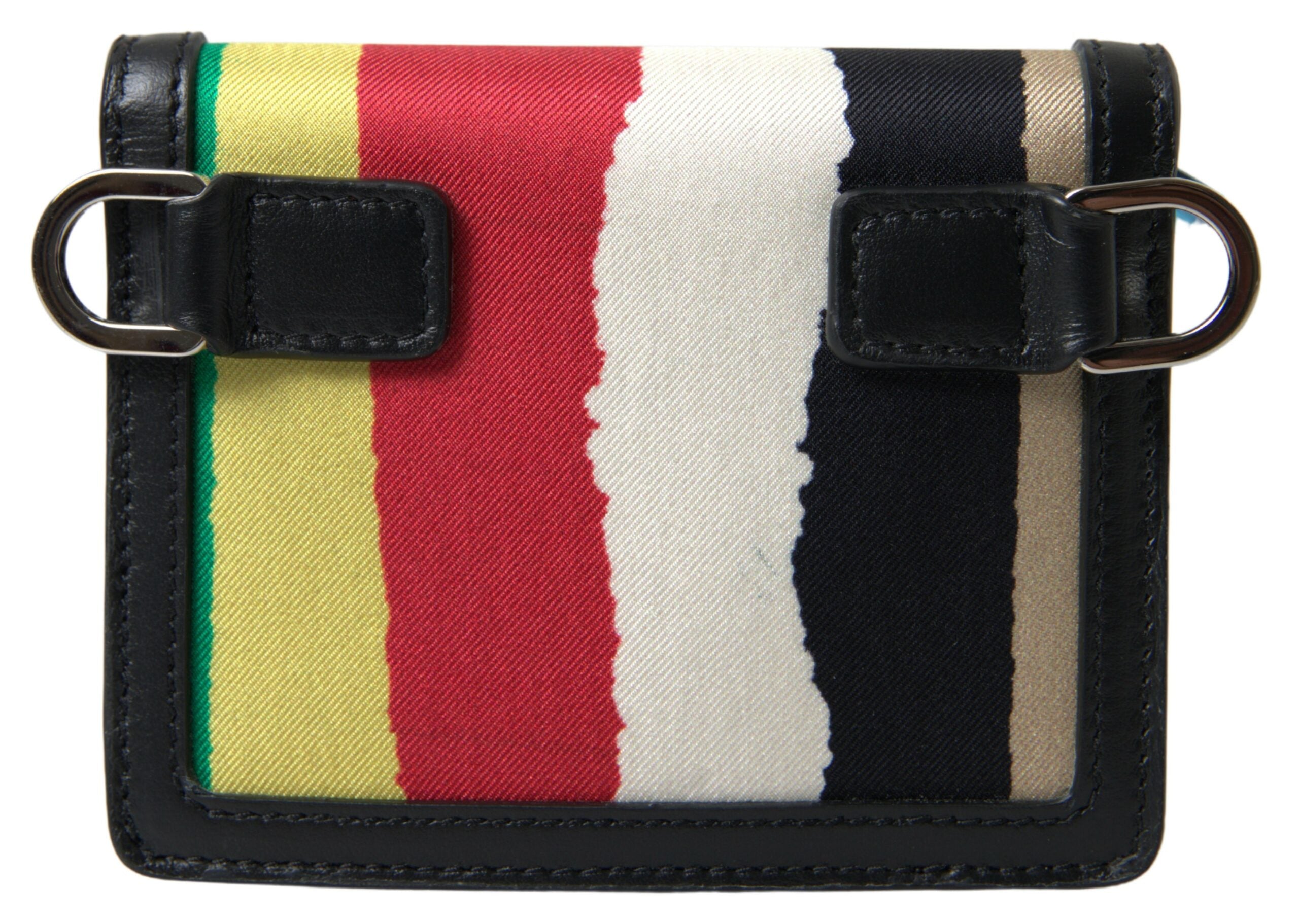 Dolce & Gabbana Multicolor Leather Shoulder Strap Card Holder Wallet - DEA STILOSA MILANO