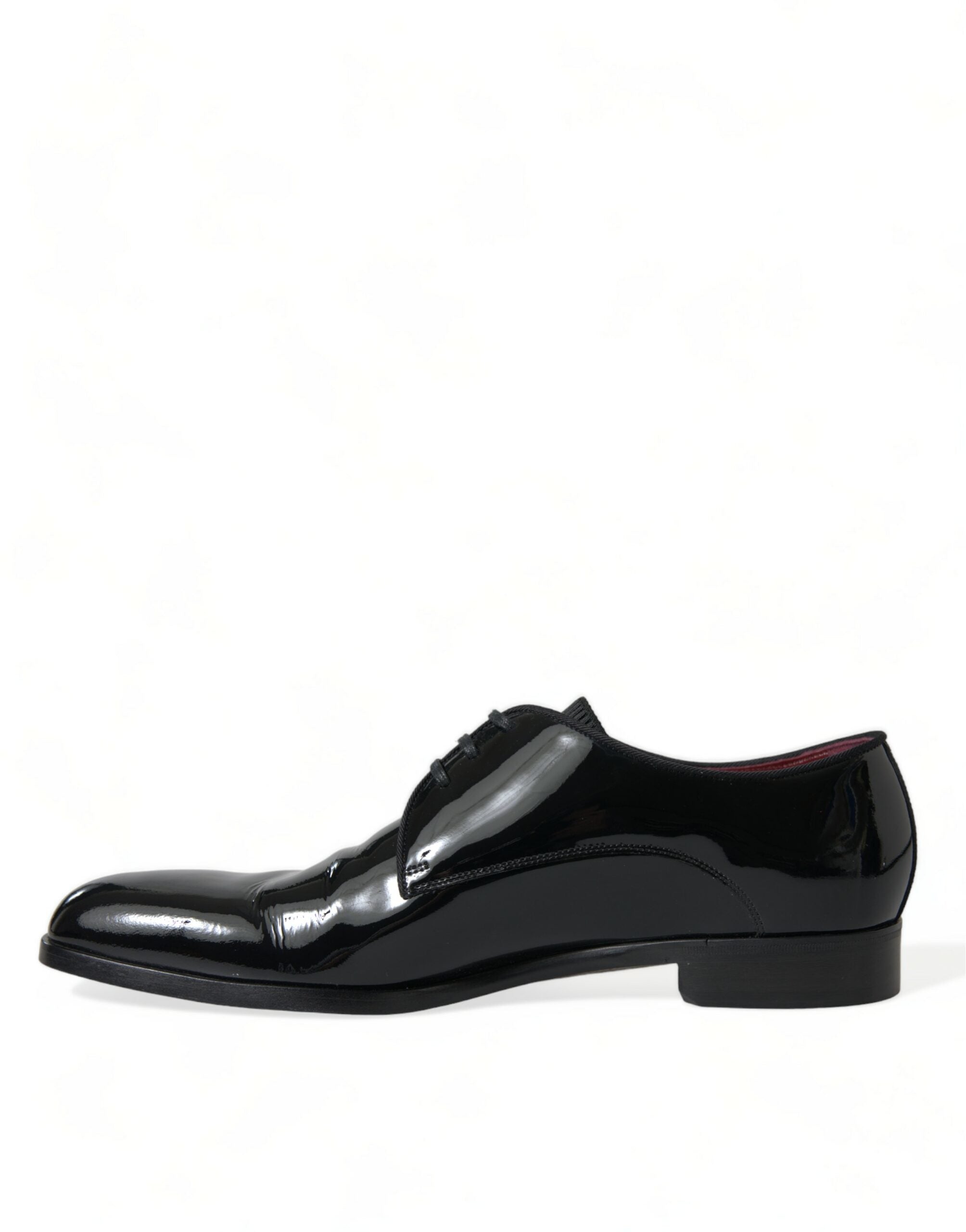 Dolce & Gabbana Black Calfskin Leather Derby Dress Shoes - DEA STILOSA MILANO