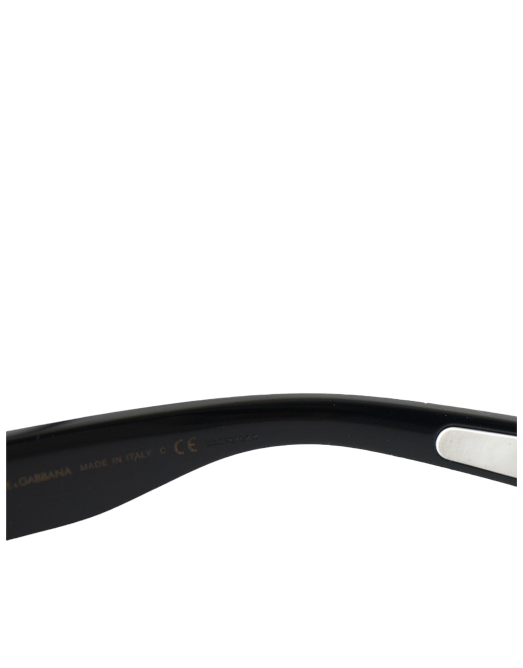 Dolce & Gabbana Black Acetate Frame Green Lens DG6161 Sporty Sunglasses - DEA STILOSA MILANO