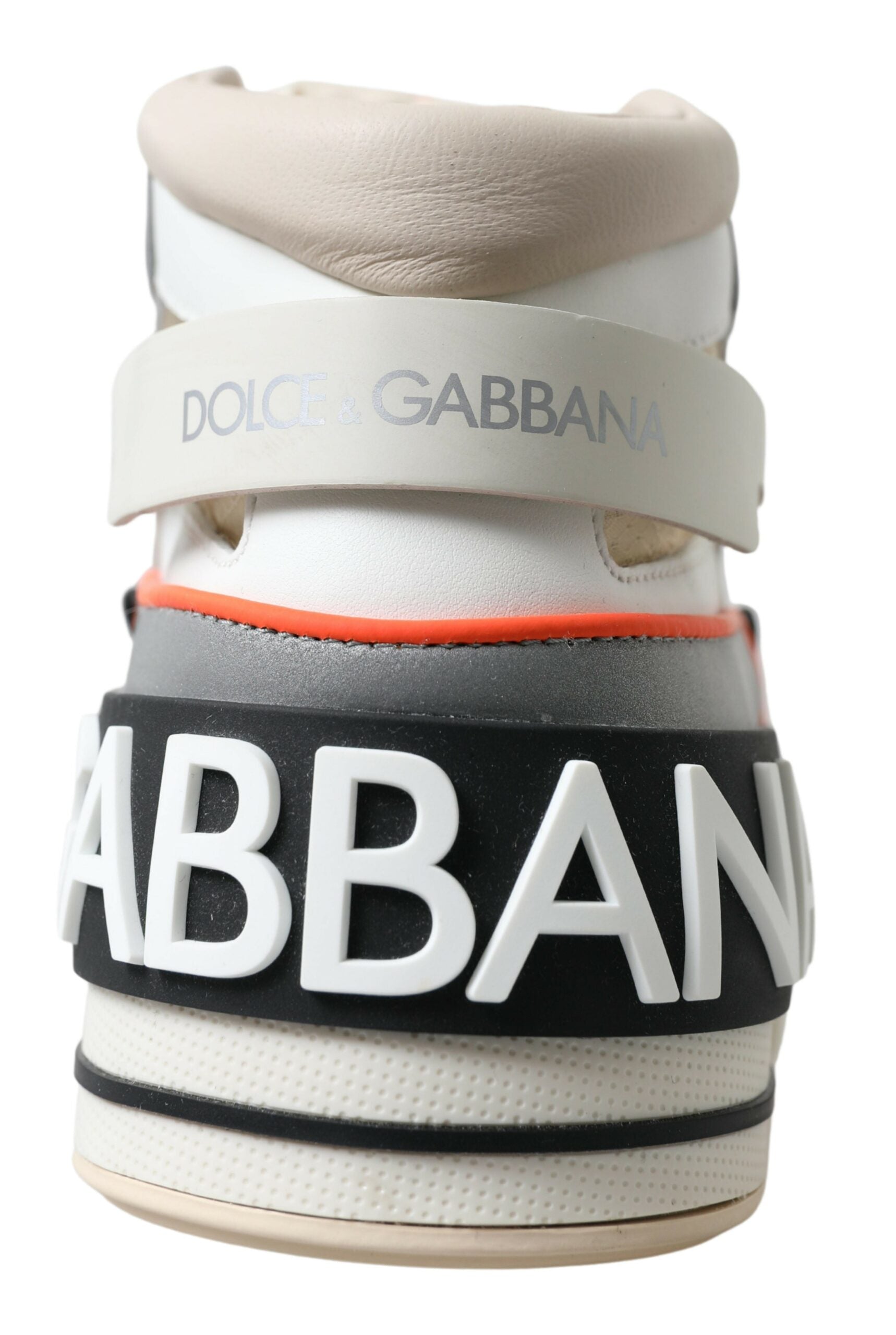 Dolce & Gabbana Multicolor Leather High Top Sneakers Shoes - DEA STILOSA MILANO