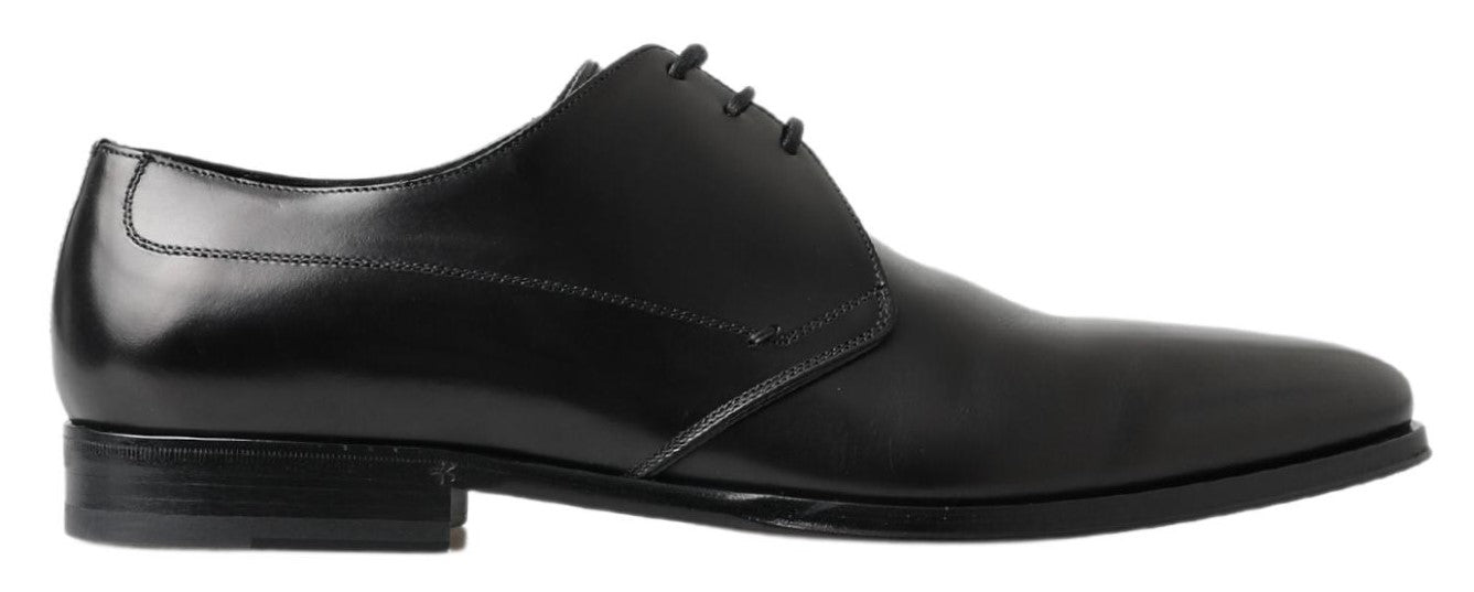 Dolce & Gabbana Black Derby Formal Dress Shoes - DEA STILOSA MILANO