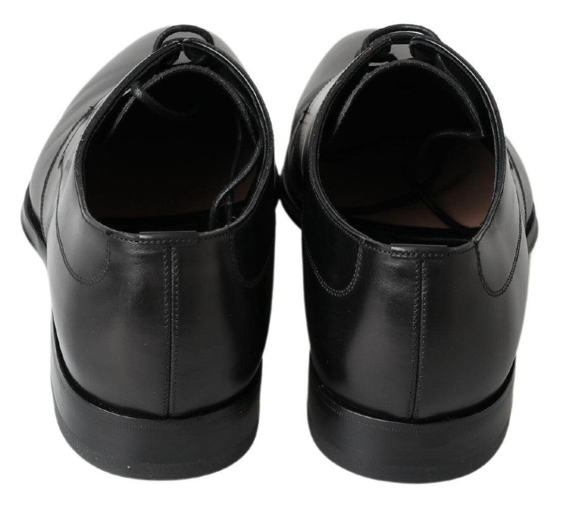Dolce & Gabbana Black Derby Formal Dress Shoes - DEA STILOSA MILANO