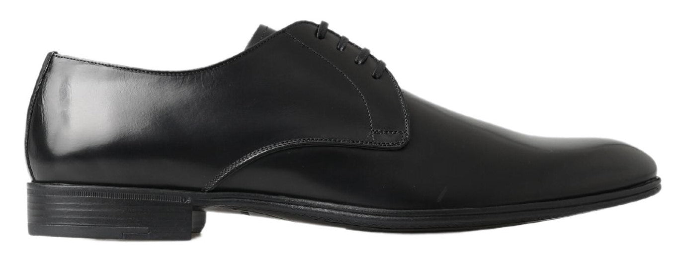 Dolce & Gabbana Black Derby Formal Dress Shoes - DEA STILOSA MILANO