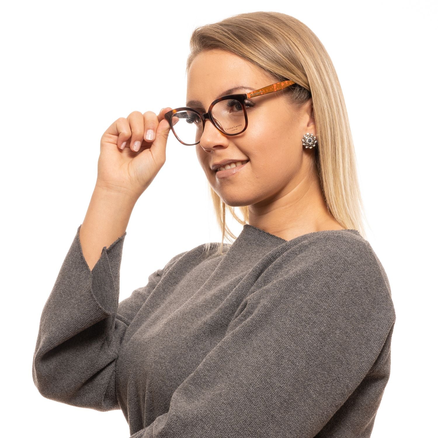 Christian Lacroix Brown Women Optical Frames - DEA STILOSA MILANO