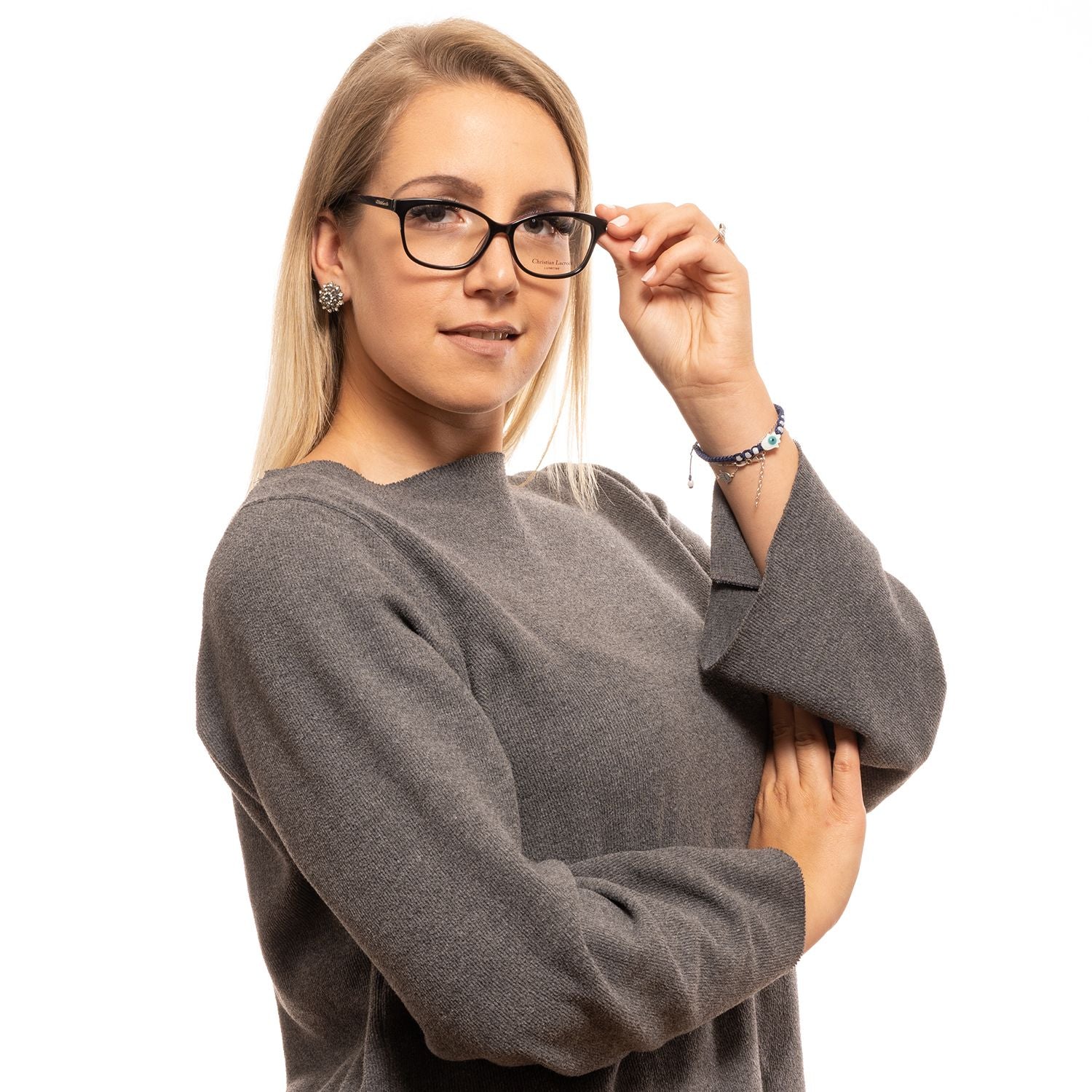Christian Lacroix Black Women Optical Frames - DEA STILOSA MILANO