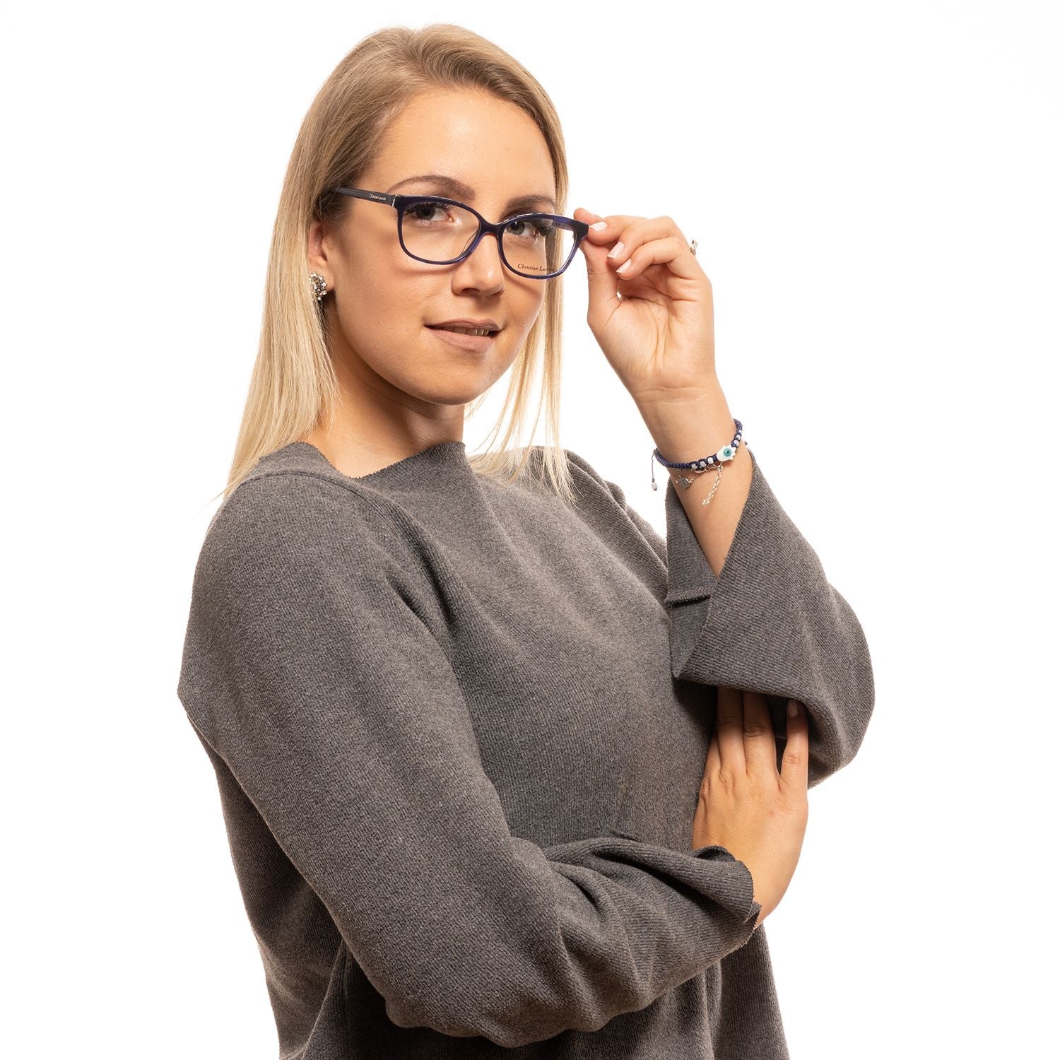 Christian Lacroix Blue Women Optical Frames - DEA STILOSA MILANO