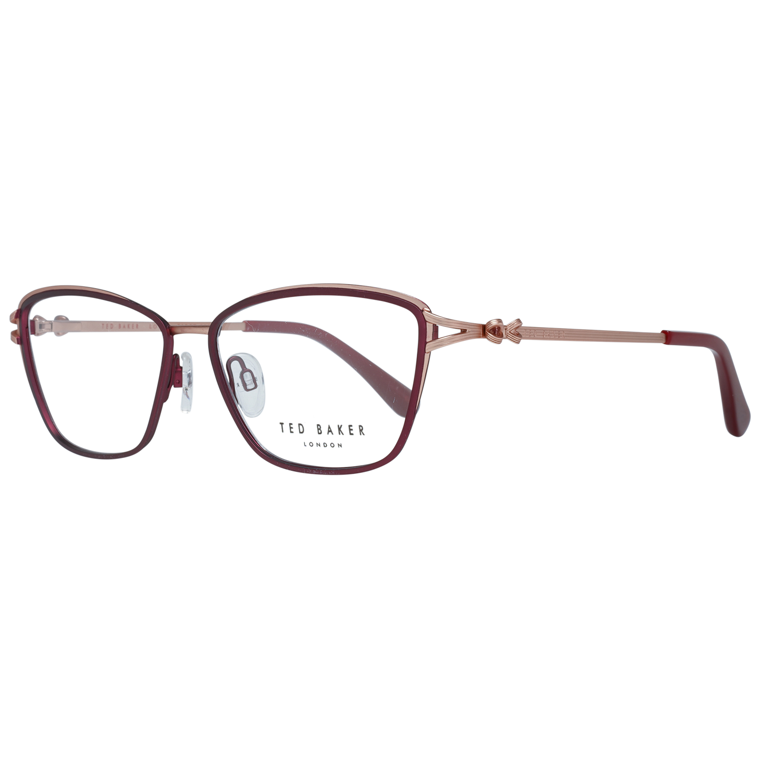 Ted Baker Burgundy Women Optical Frames - DEA STILOSA MILANO