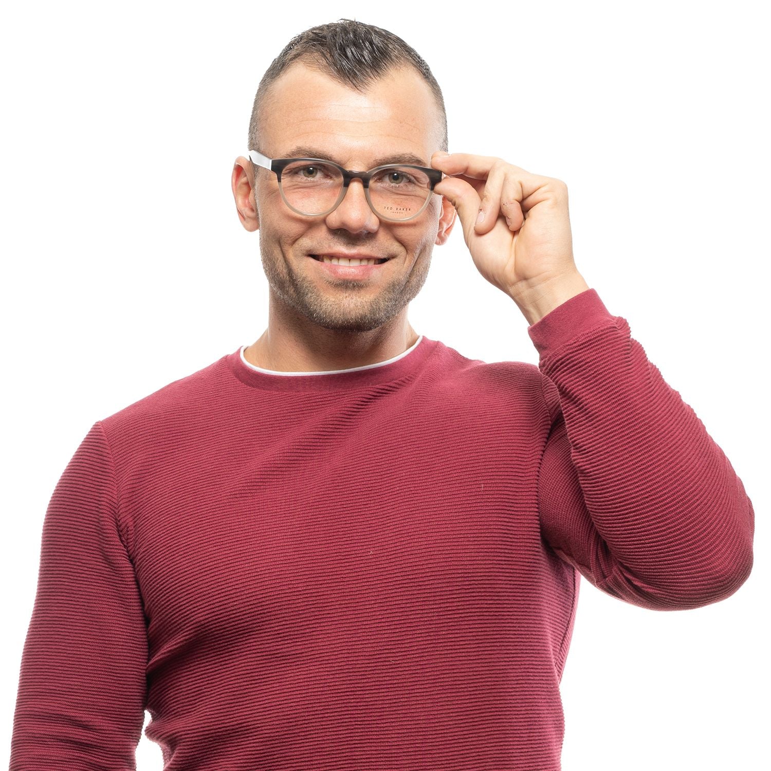 Ted Baker Gray Men Optical Frames - DEA STILOSA MILANO