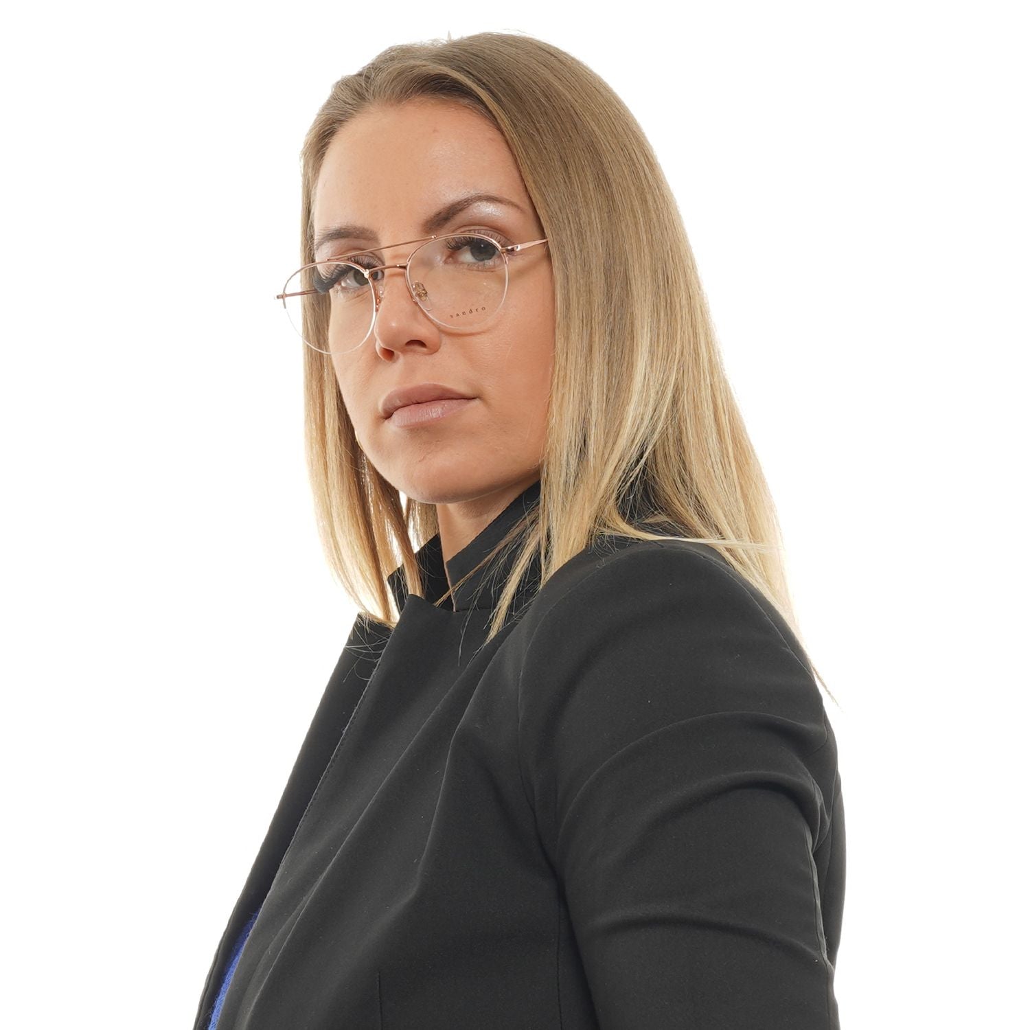 Sandro Rose Gold Women Optical Frames - DEA STILOSA MILANO