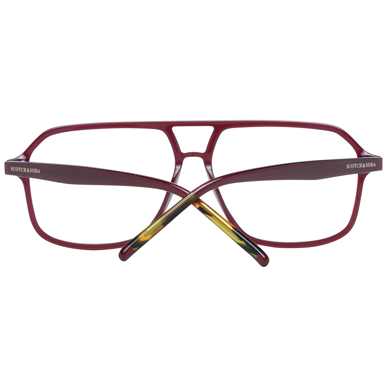 Scotch & Soda Burgundy Men Optical Frames - DEA STILOSA MILANO