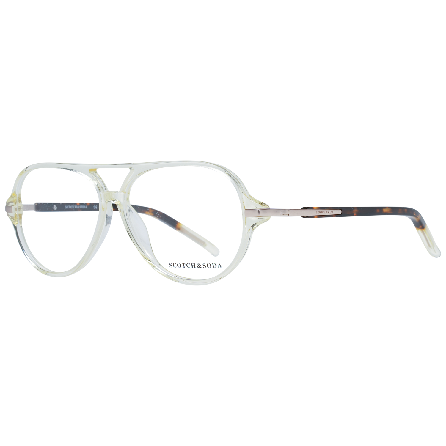 Scotch & Soda Yellow Men Optical Frames - DEA STILOSA MILANO