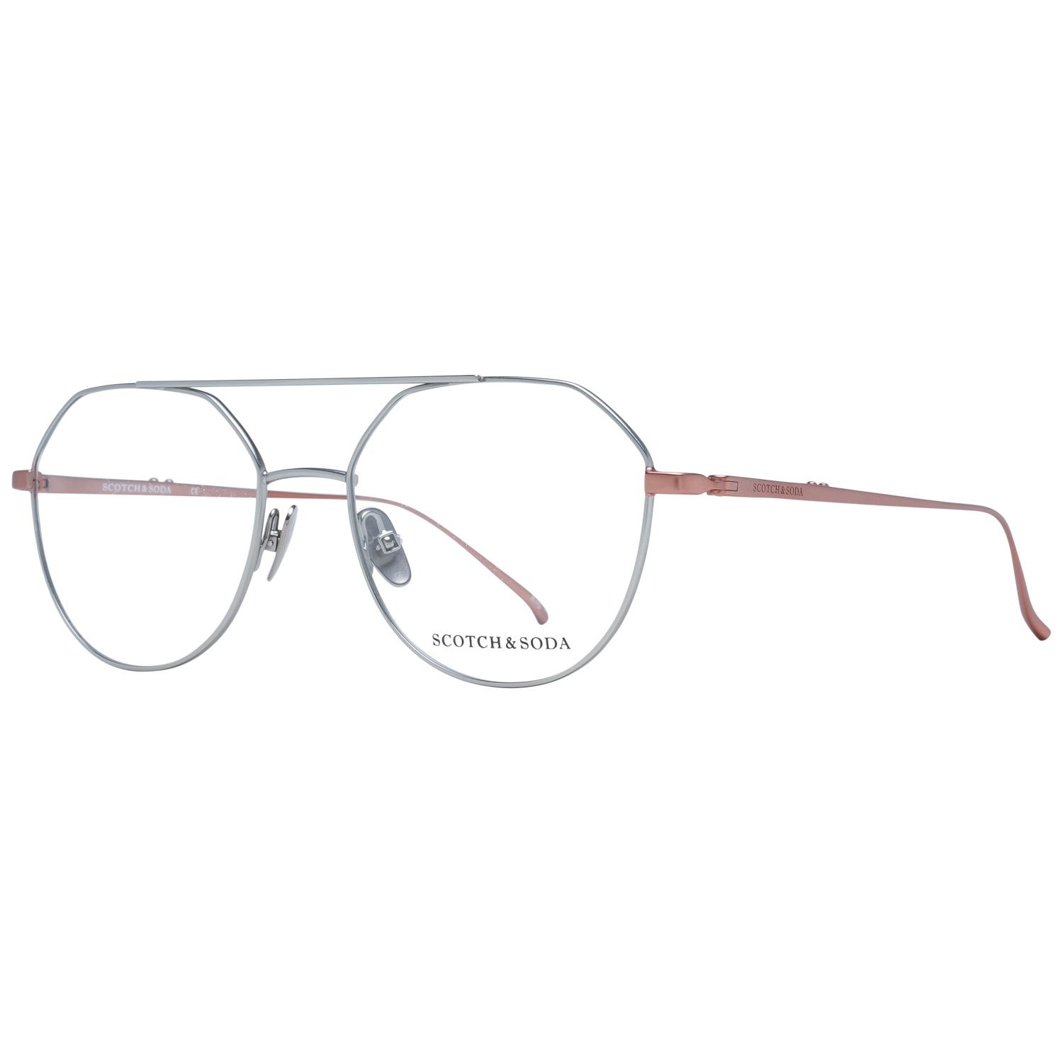 Scotch & Soda Gray Women Optical Frames - DEA STILOSA MILANO
