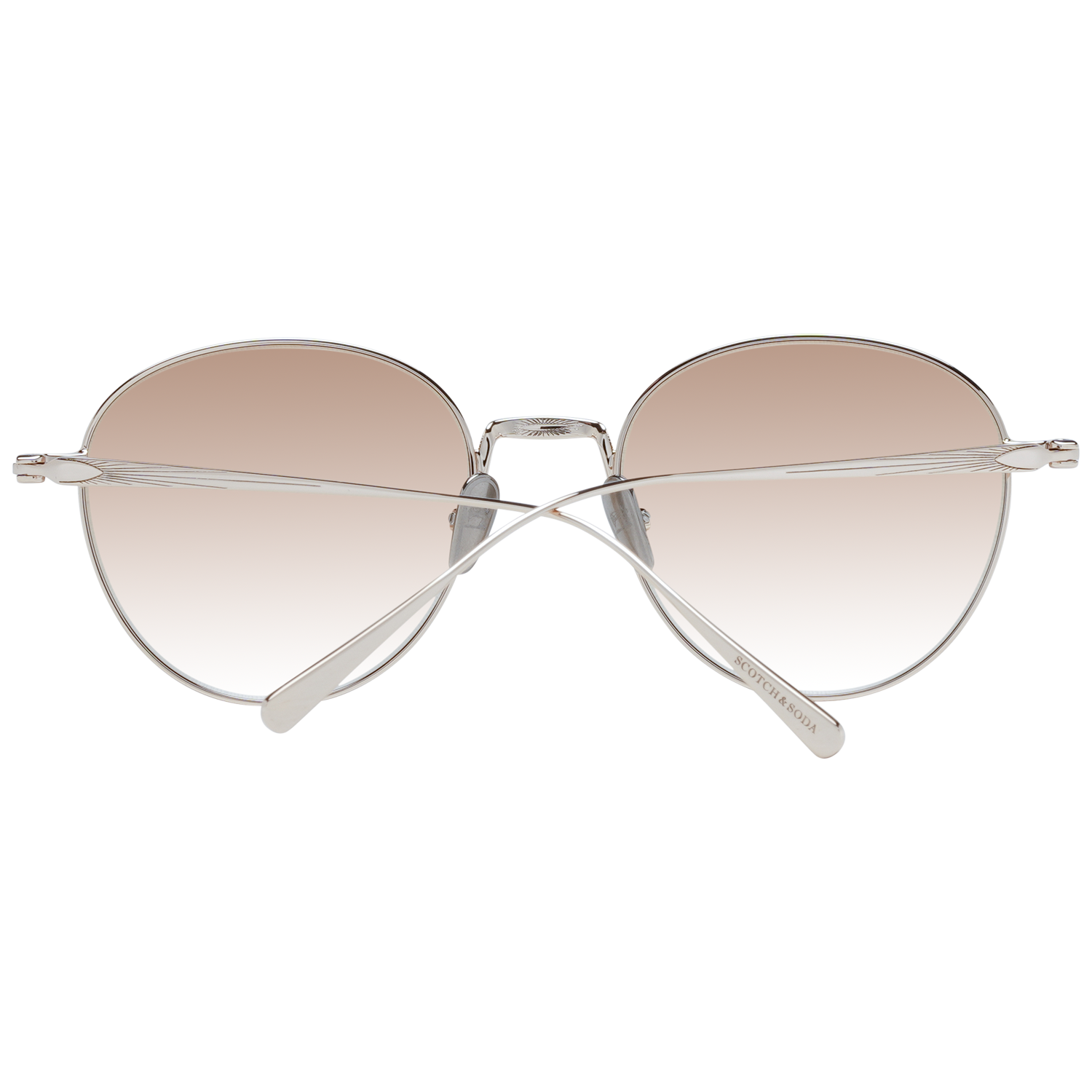 Scotch & Soda Gold Men Sunglasses - DEA STILOSA MILANO