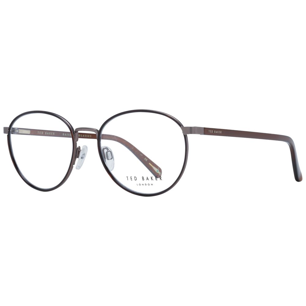 Ted Baker Brown Men Optical Frames - DEA STILOSA MILANO