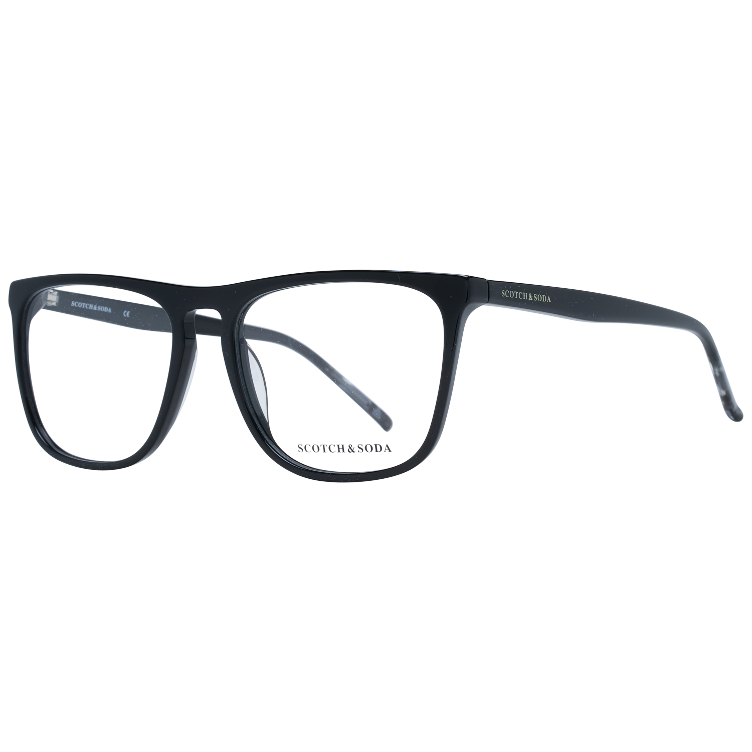 Scotch & Soda Black Men Optical Frames - DEA STILOSA MILANO