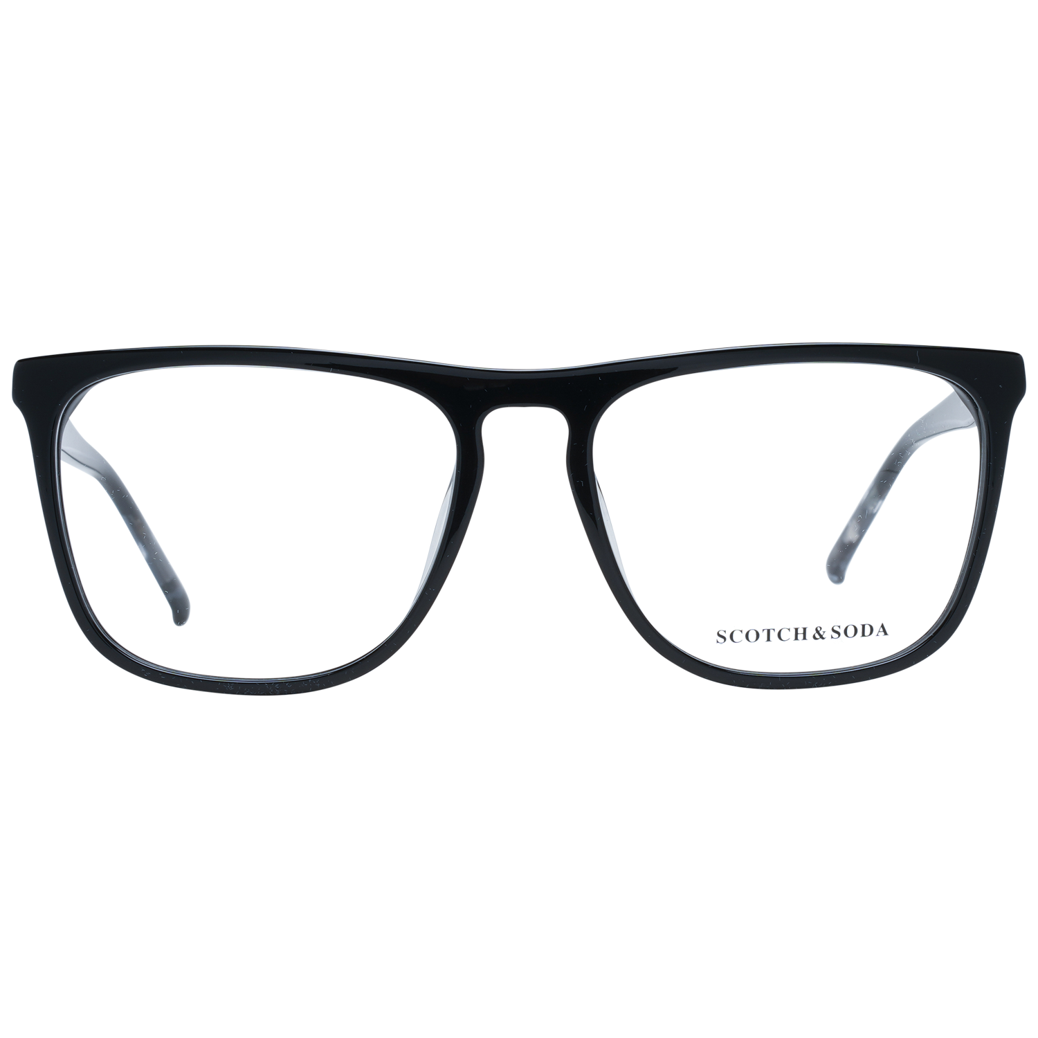 Scotch & Soda Black Men Optical Frames - DEA STILOSA MILANO