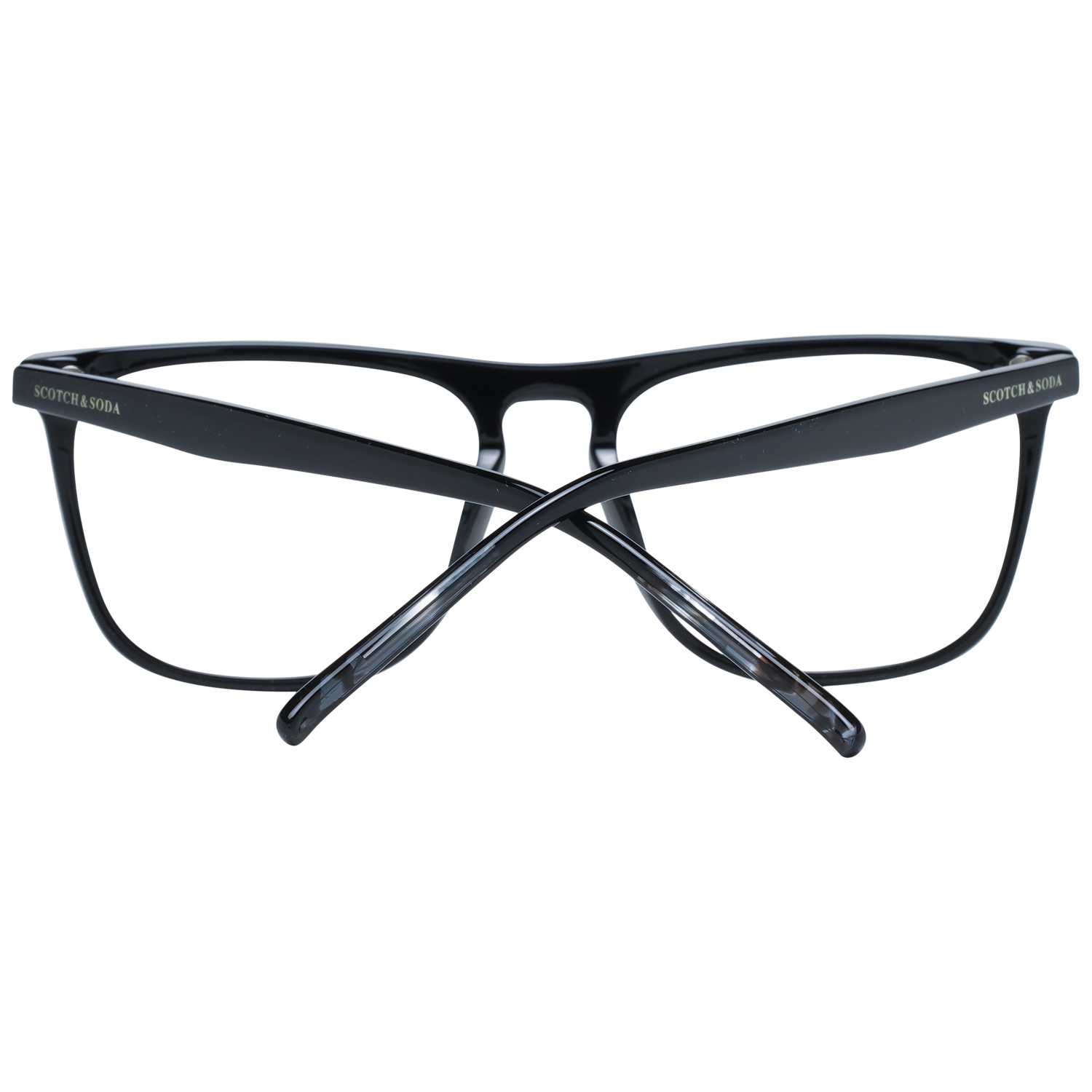 Scotch & Soda Black Men Optical Frames - DEA STILOSA MILANO