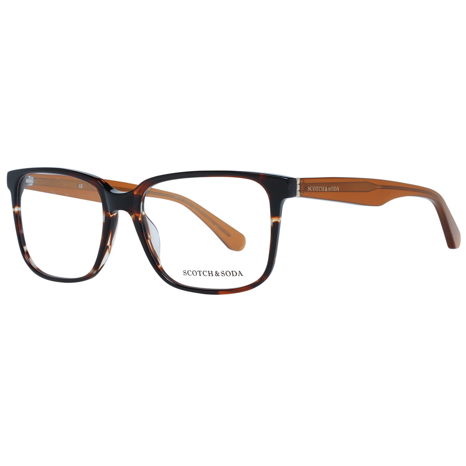 Scotch & Soda Brown Men Optical Frames - DEA STILOSA MILANO