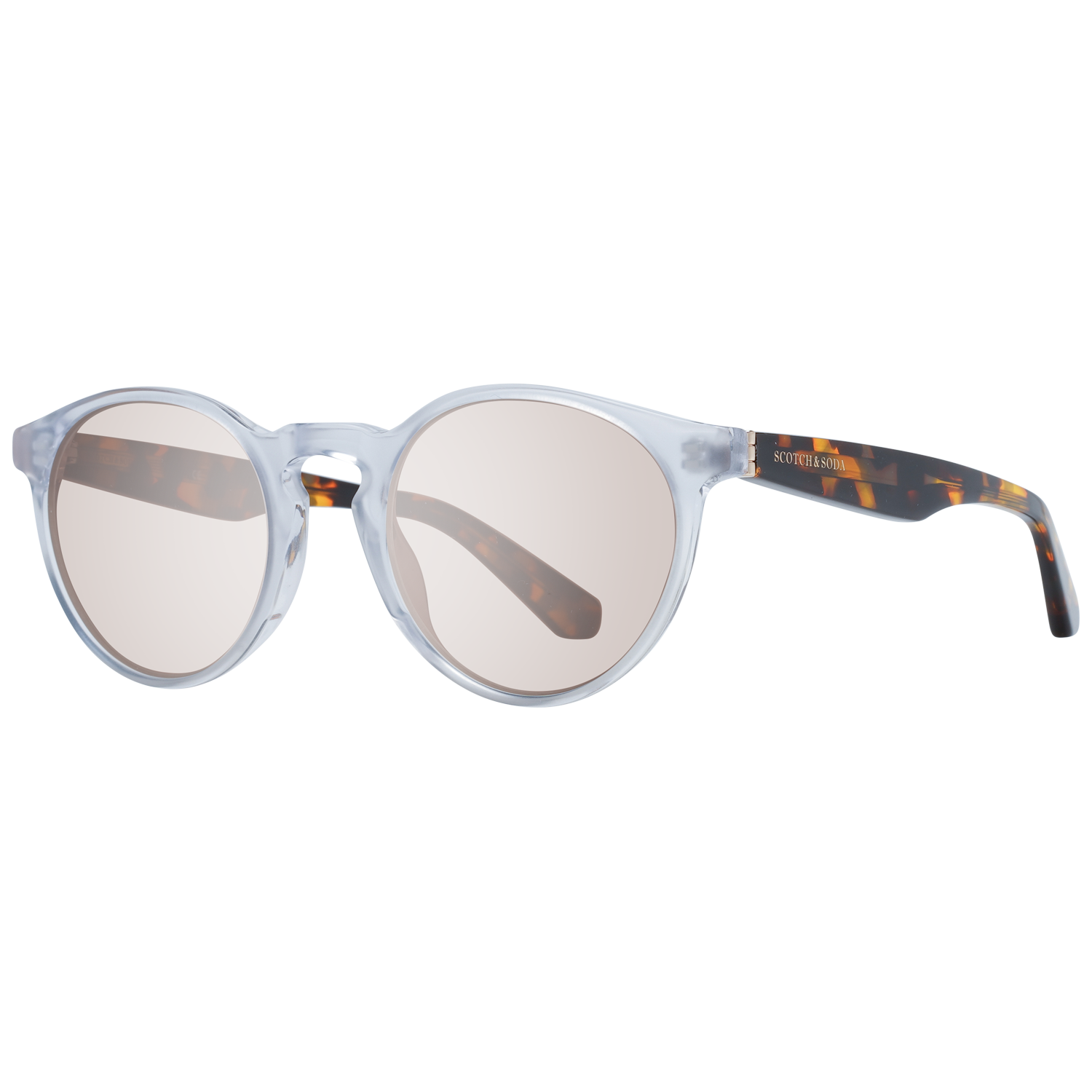 Scotch & Soda Transparent Men Sunglasses - DEA STILOSA MILANO