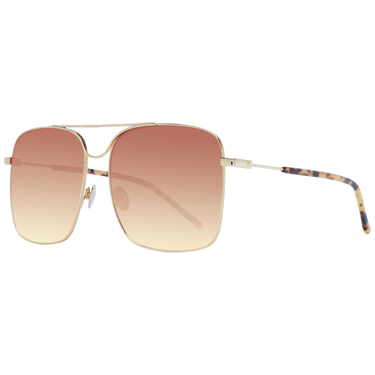 Scotch & Soda Gold Women Sunglasses - DEA STILOSA MILANO