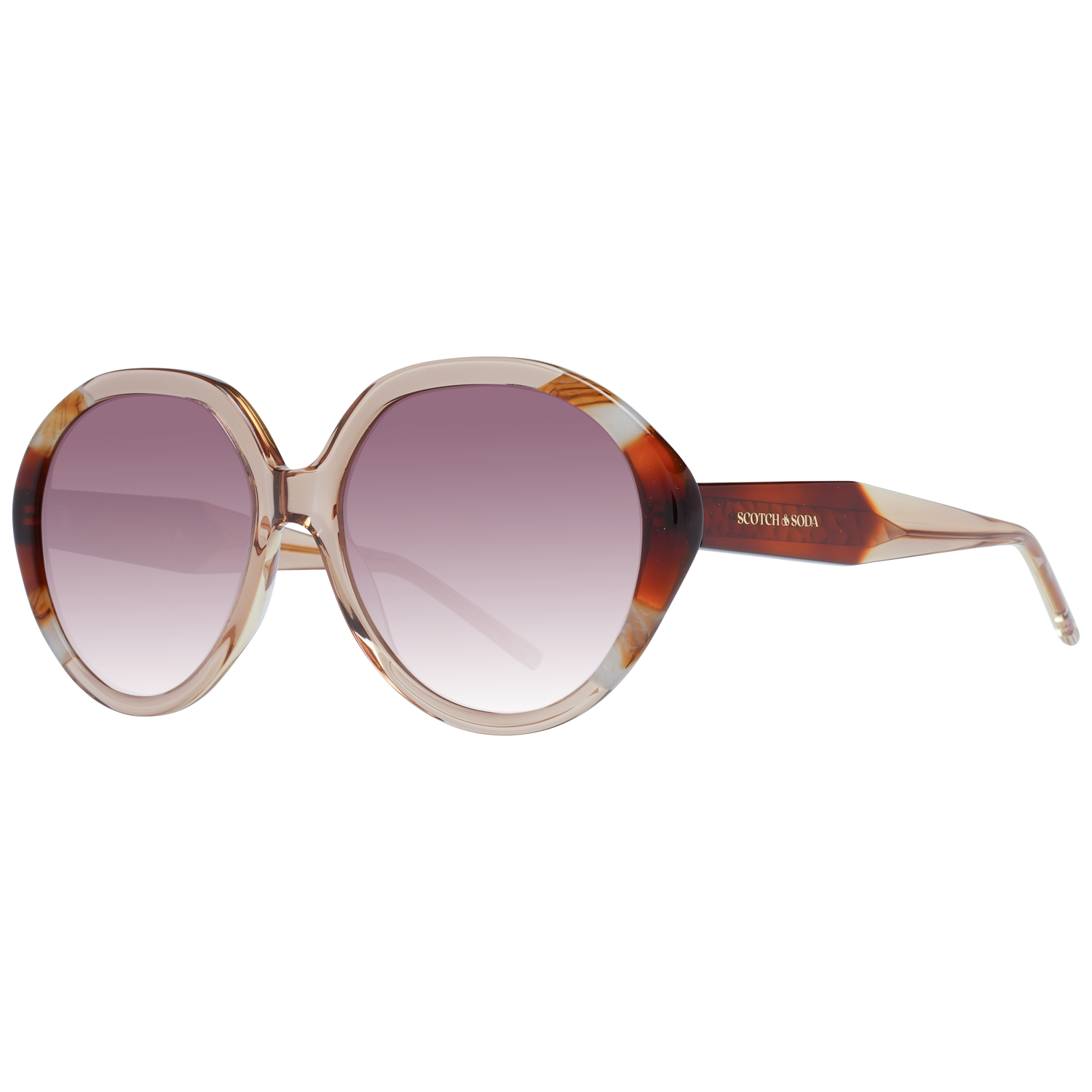Scotch & Soda Brown Women Sunglasses - DEA STILOSA MILANO