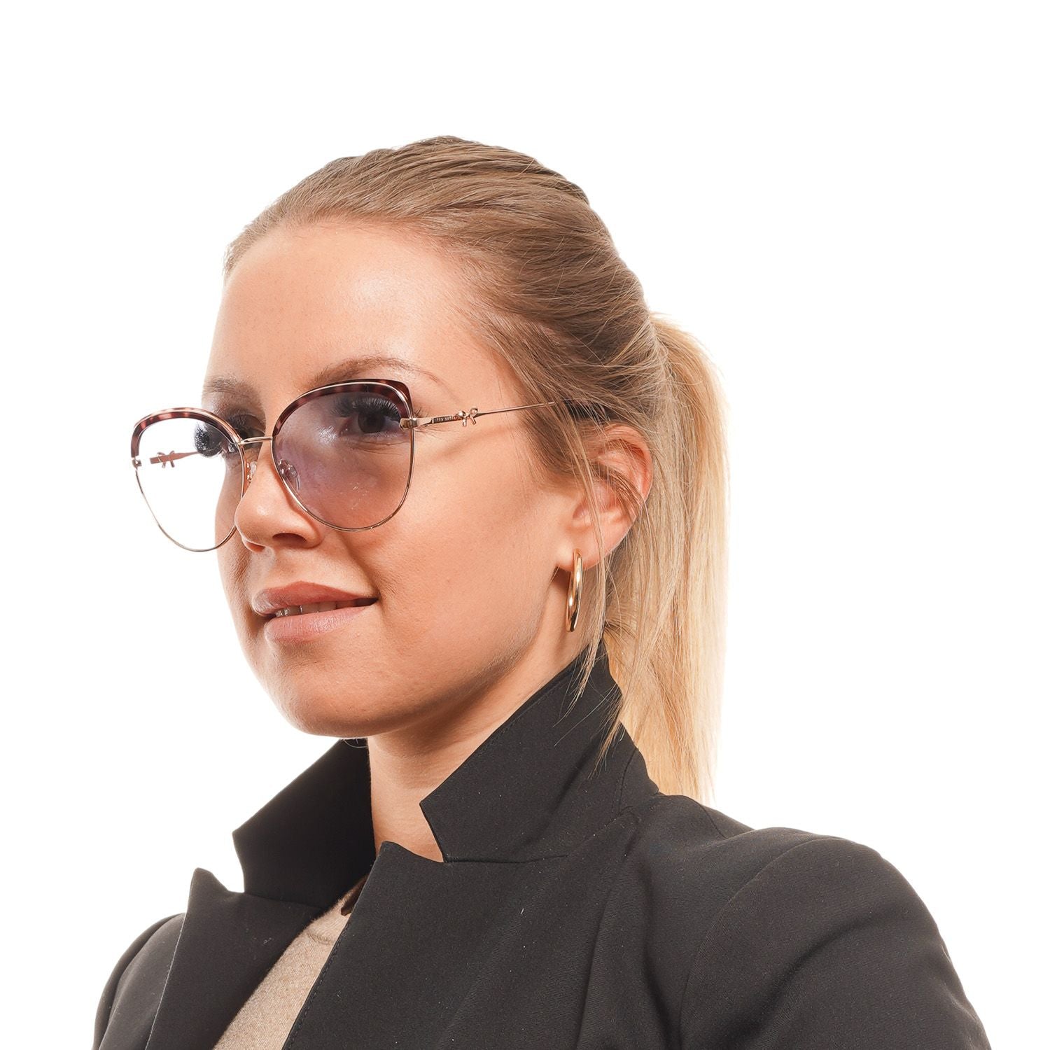 Ted Baker Rose Gold Women Sunglasses - DEA STILOSA MILANO