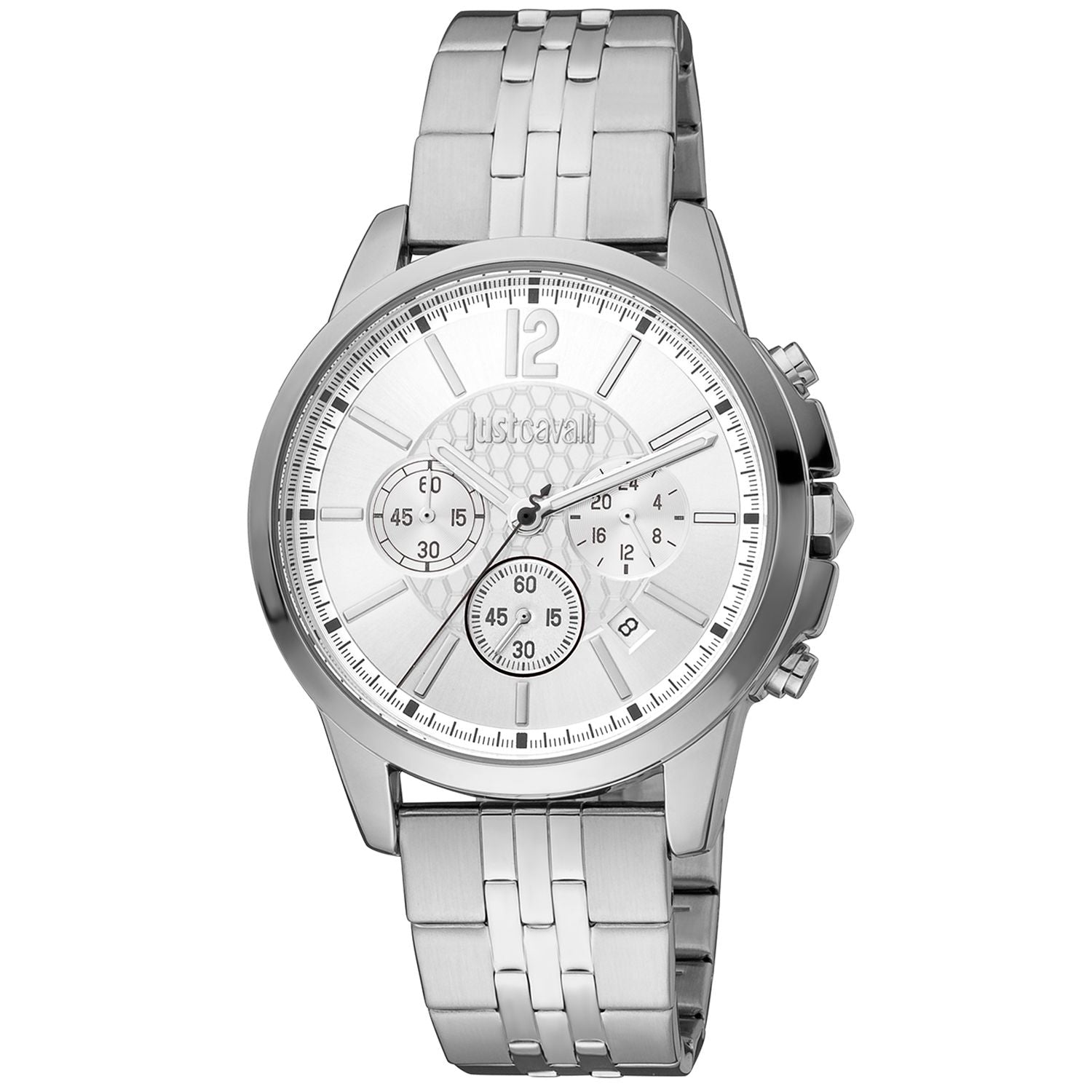 Just Cavalli Silver Men Watch - DEA STILOSA MILANO