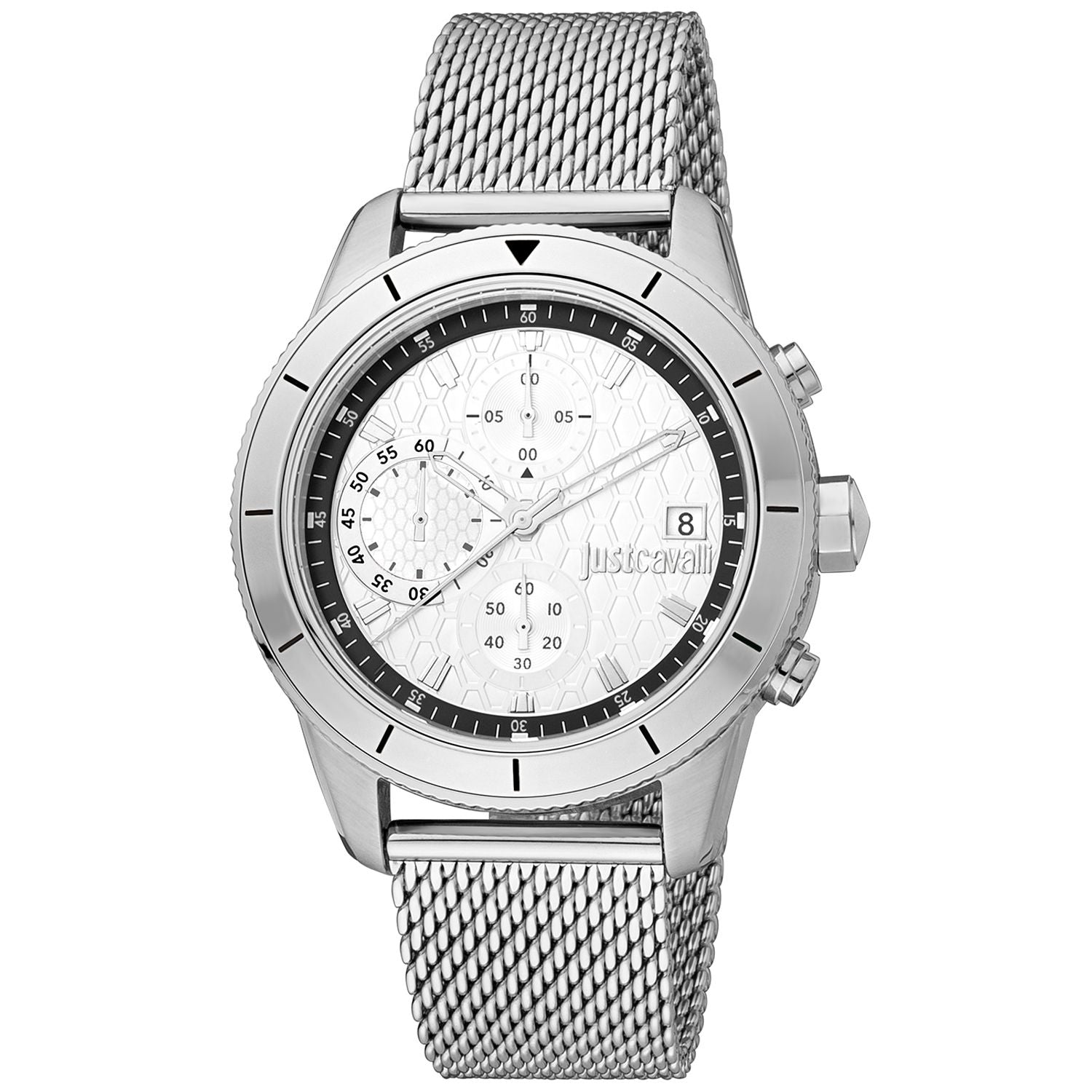 Just Cavalli Silver Men Watch - DEA STILOSA MILANO