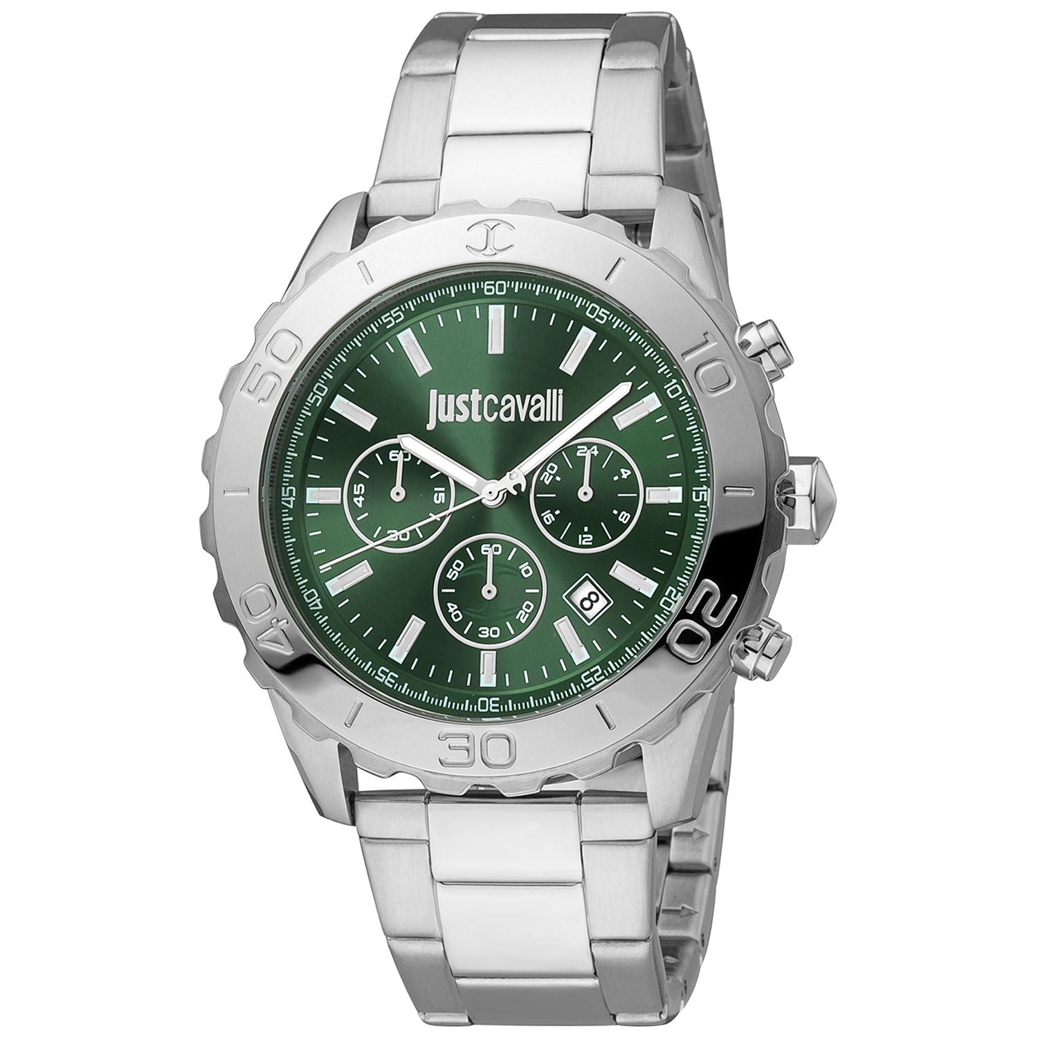 Just Cavalli Silver Men Watch - DEA STILOSA MILANO