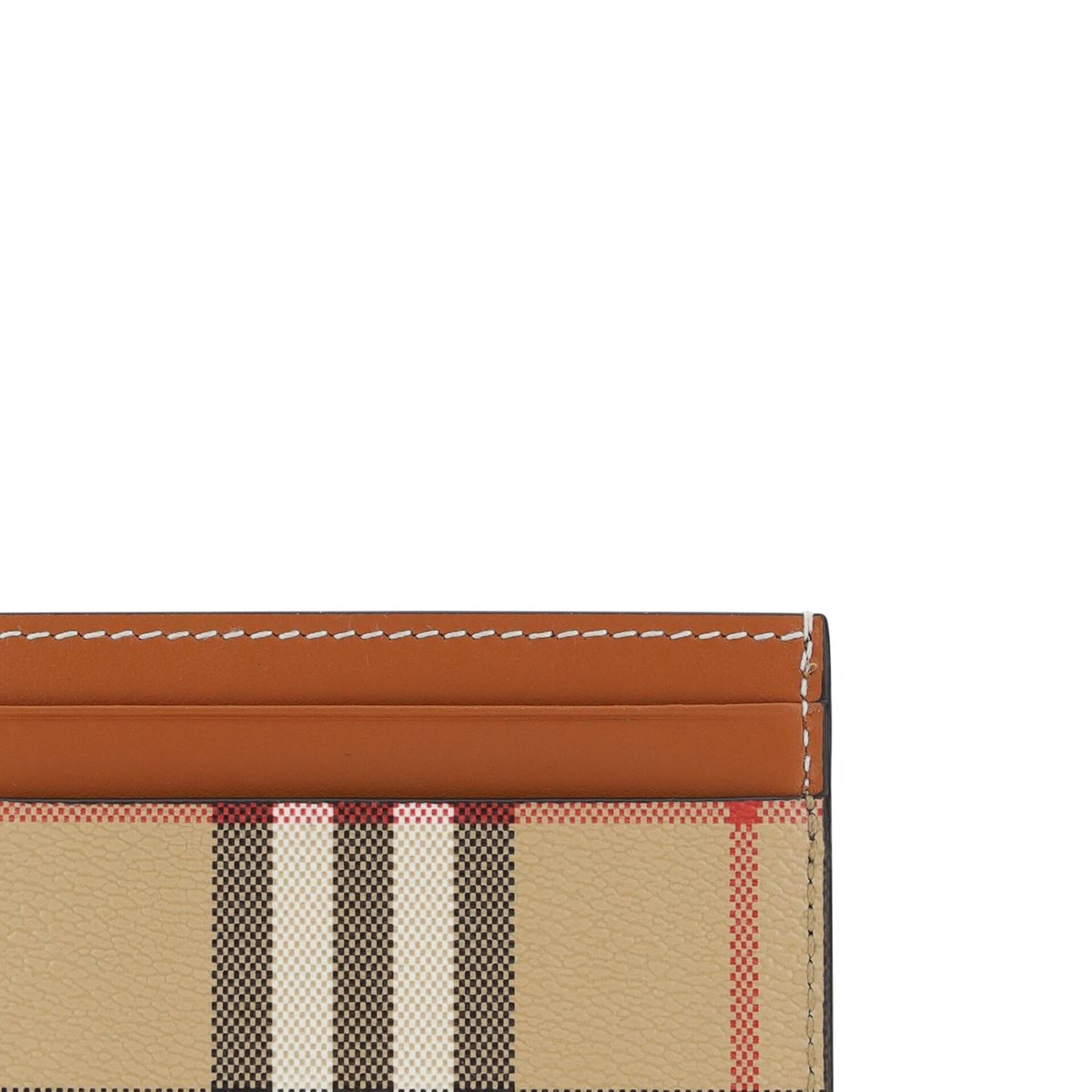 Burberry Brown Printed Canvas Cardholder - DEA STILOSA MILANO