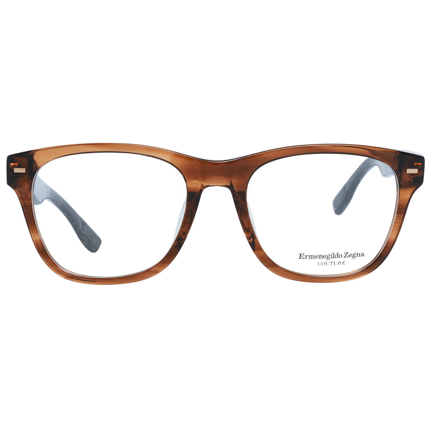 Zegna Couture Brown Men Optical Frames - DEA STILOSA MILANO