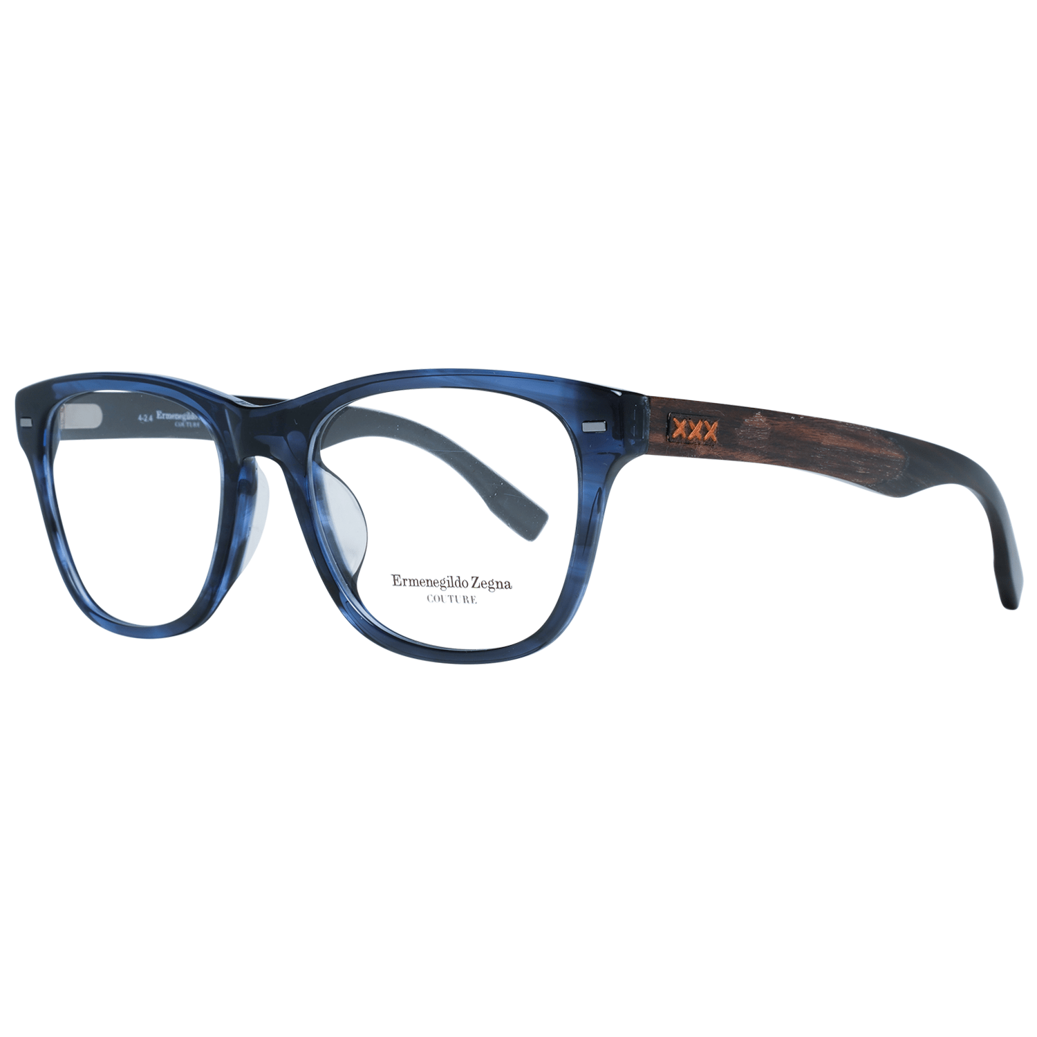 Zegna Couture Blue Men Optical Frames - DEA STILOSA MILANO