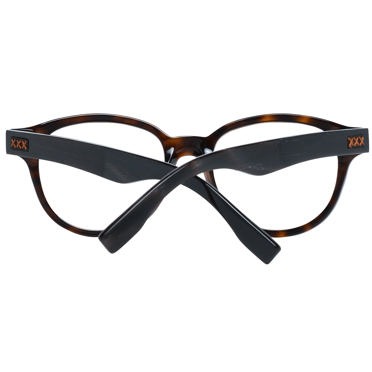 Zegna Couture Brown Men Optical Frames - DEA STILOSA MILANO