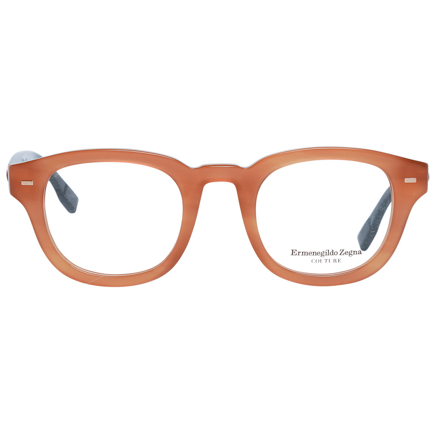 Zegna Couture Brown Men Optical Frames - DEA STILOSA MILANO