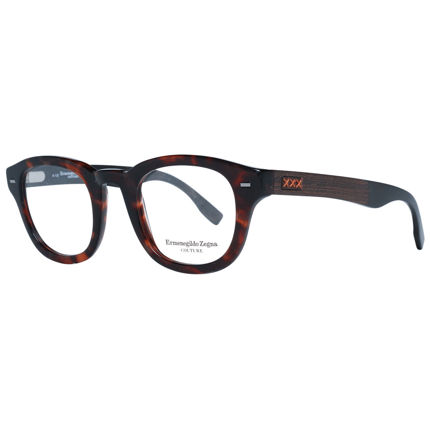 Zegna Couture Brown Men Optical Frames - DEA STILOSA MILANO