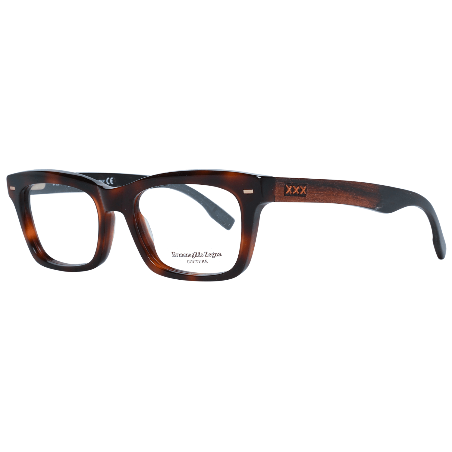 Zegna Couture Brown Men Optical Frames - DEA STILOSA MILANO