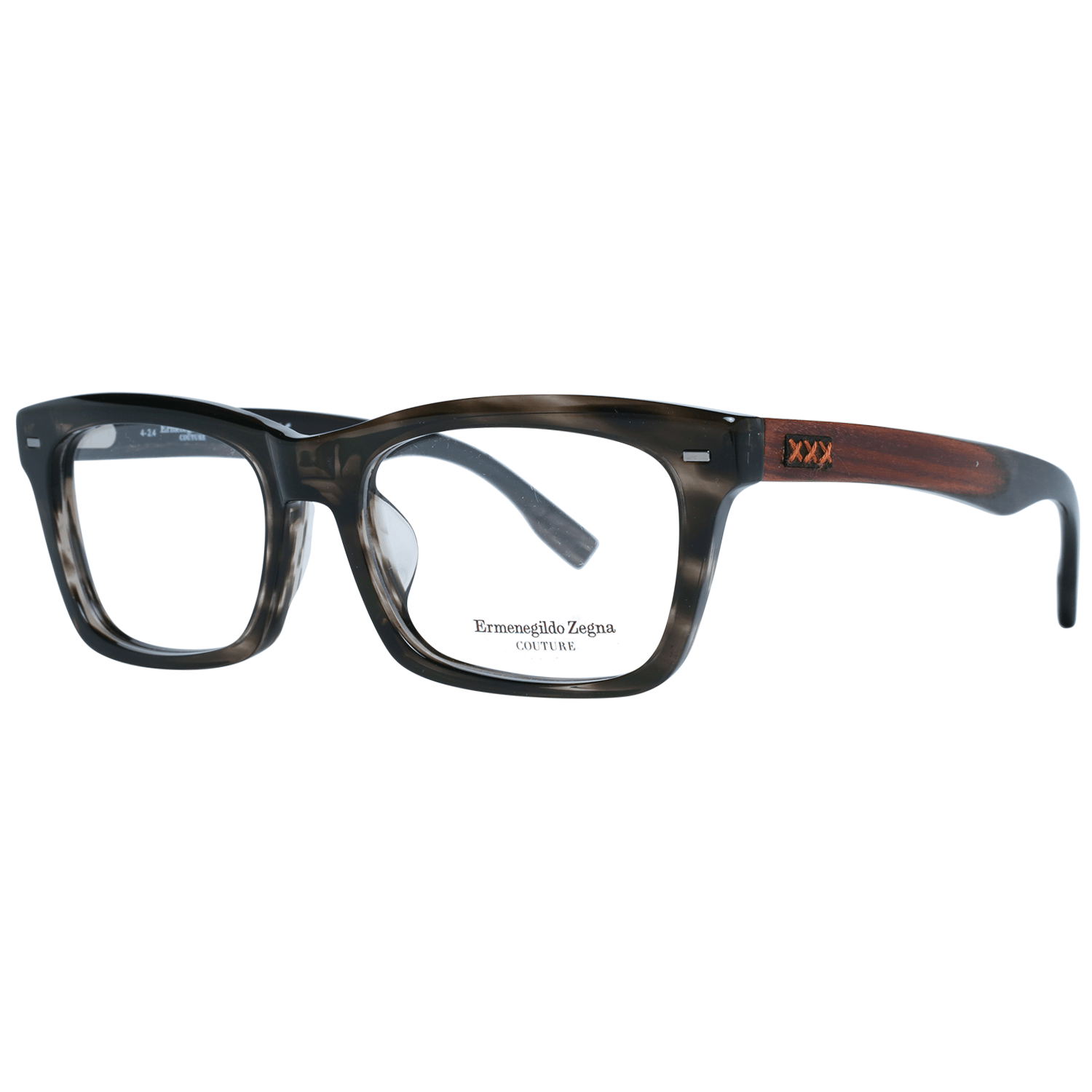 Zegna Couture Gray Men Optical Frames - DEA STILOSA MILANO