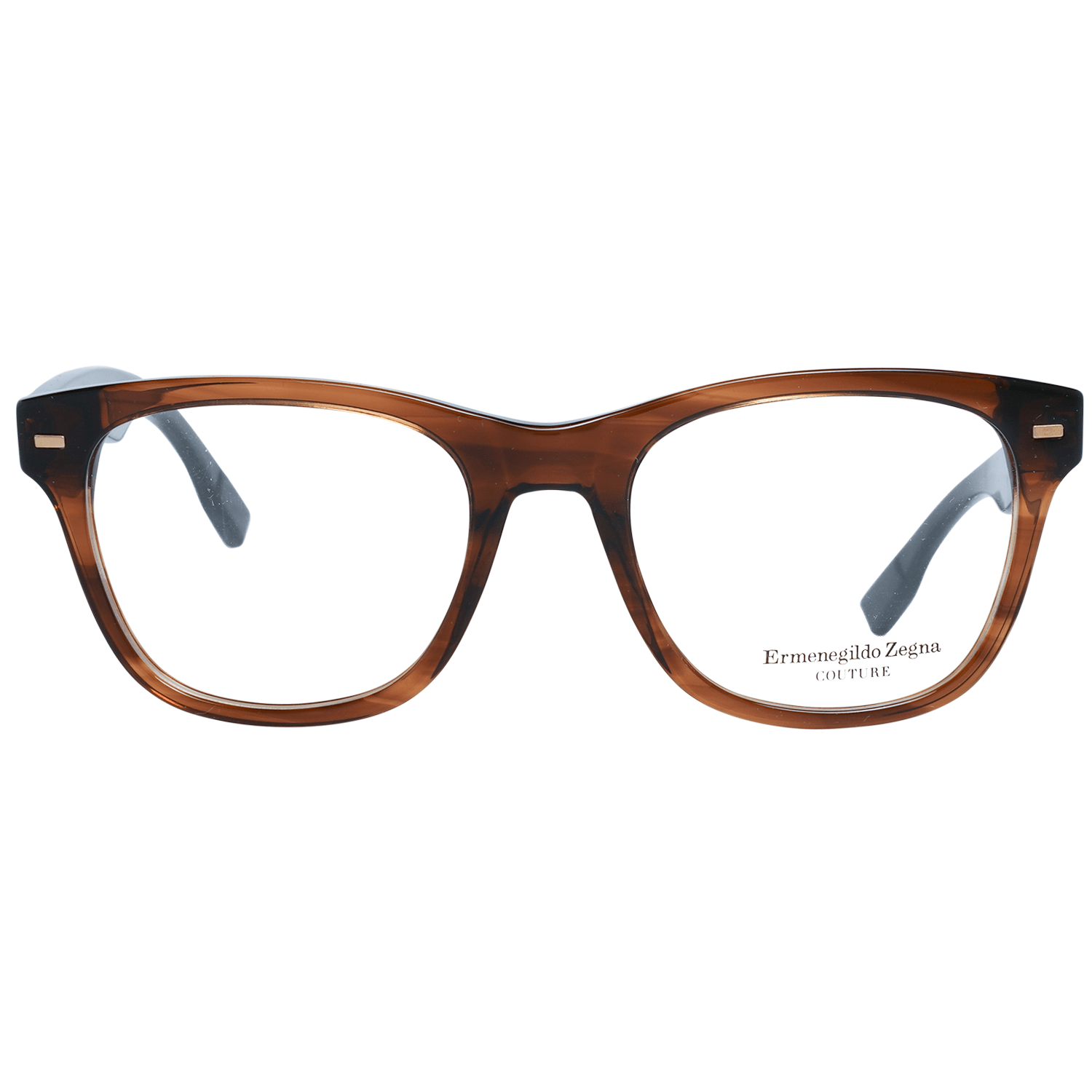 Zegna Couture Brown Men Optical Frames - DEA STILOSA MILANO