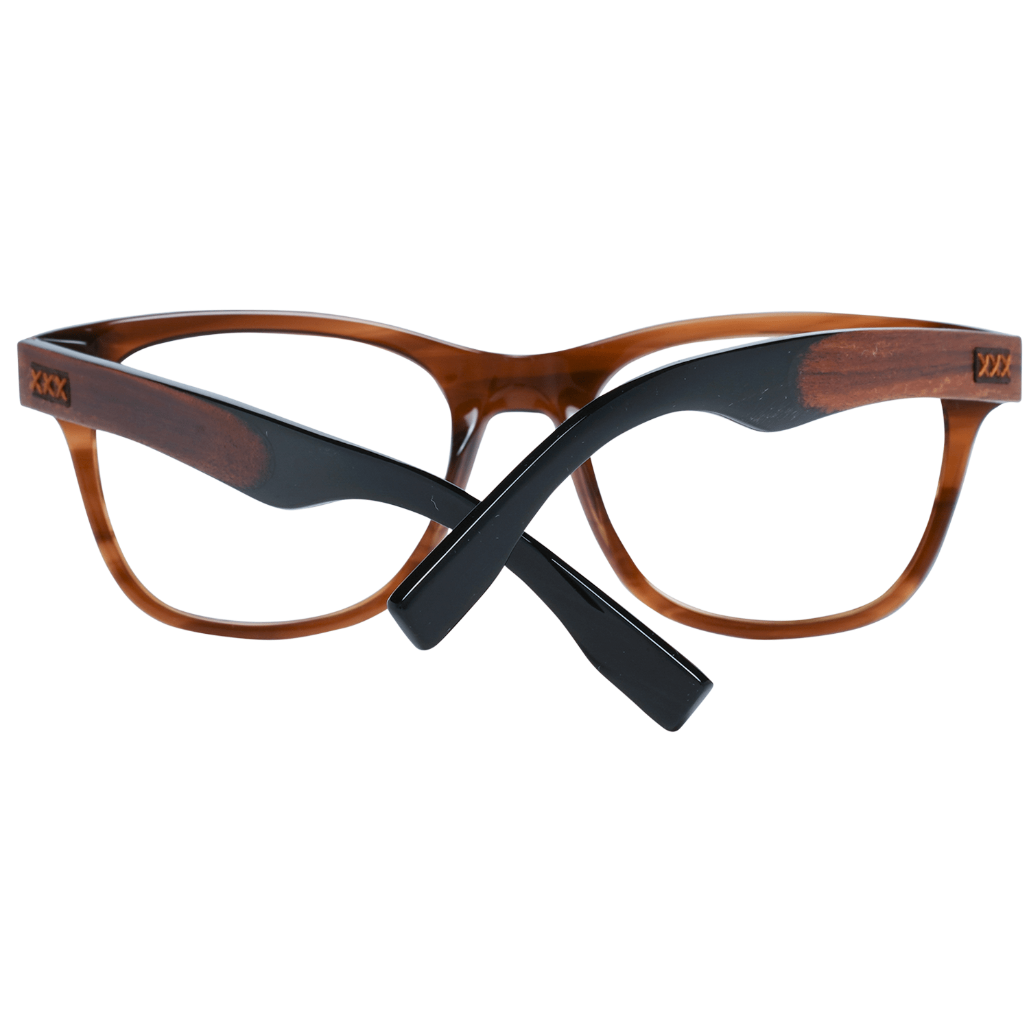 Zegna Couture Brown Men Optical Frames - DEA STILOSA MILANO