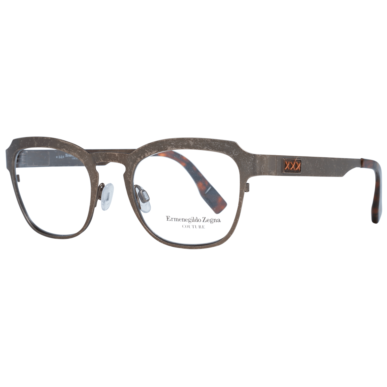 Zegna Couture Bronze Men Optical Frames - DEA STILOSA MILANO