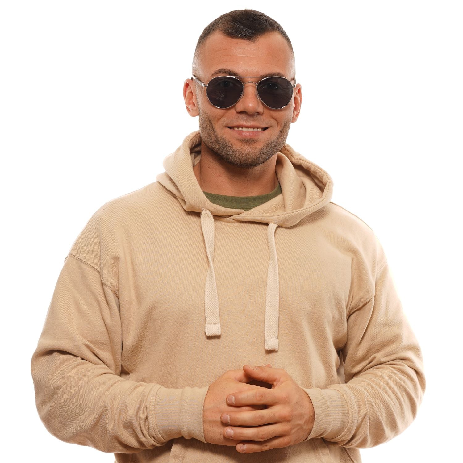 Zegna Couture Silver Men Sunglasses - DEA STILOSA MILANO