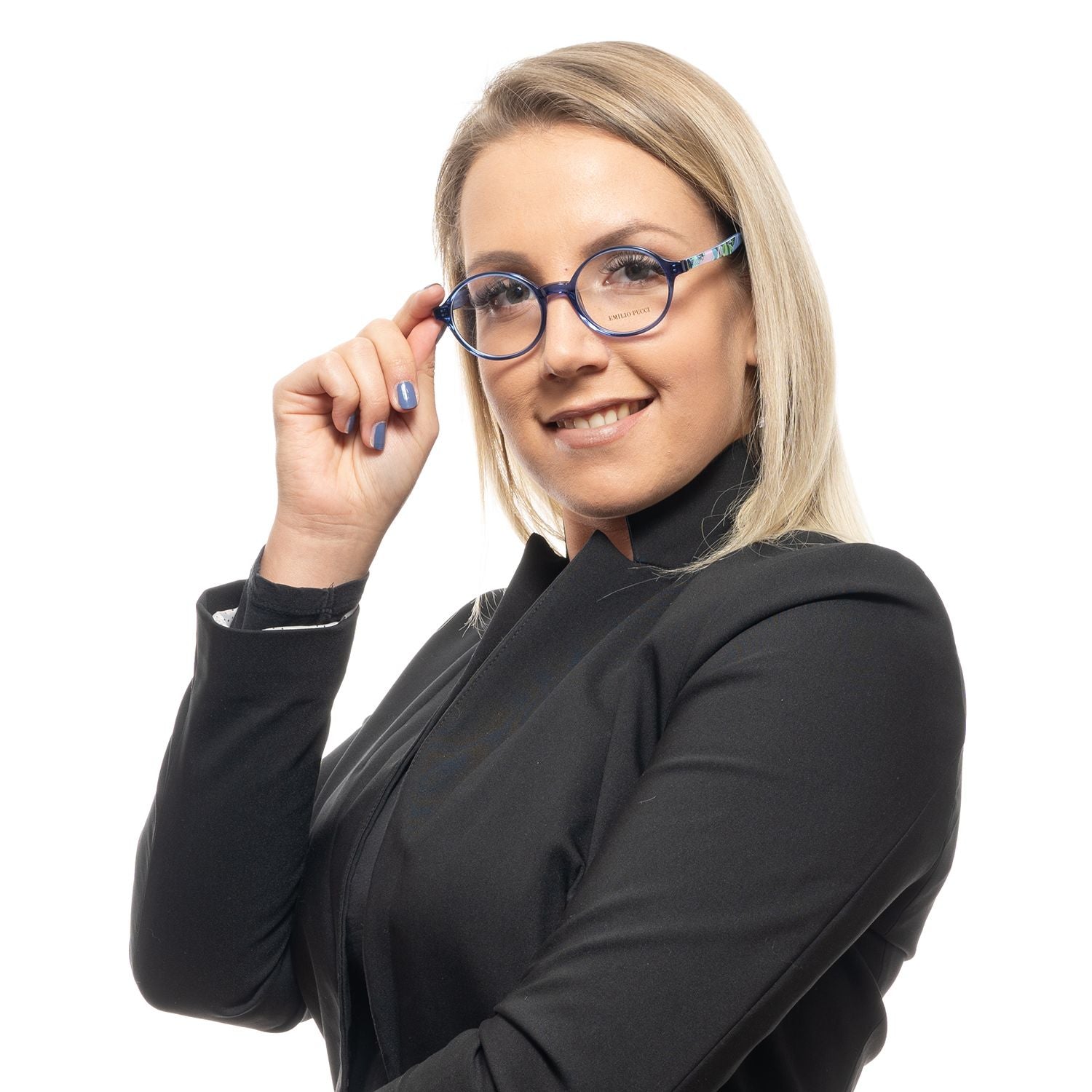 Emilio Pucci Blue Women Optical Frames - DEA STILOSA MILANO