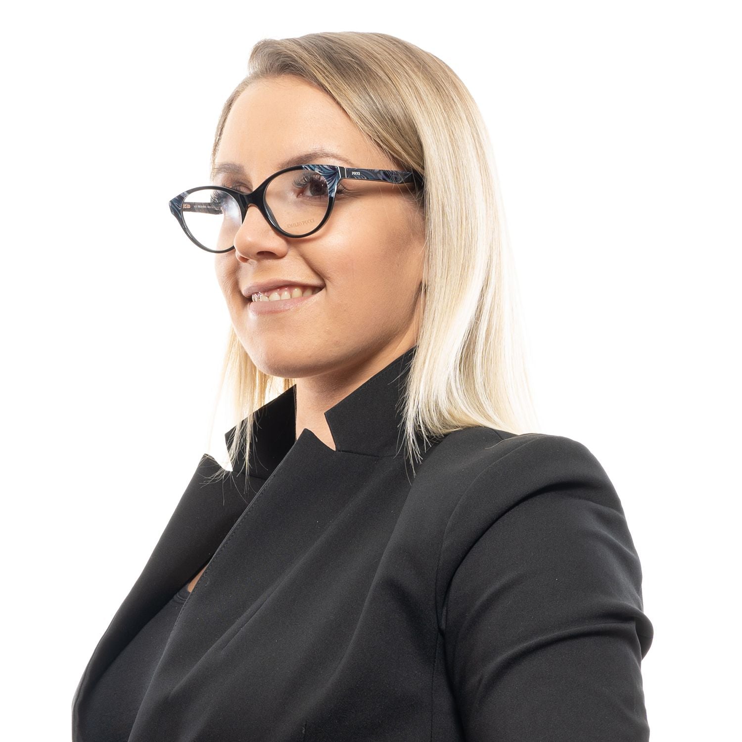 Emilio Pucci Black Women Optical Frames - DEA STILOSA MILANO