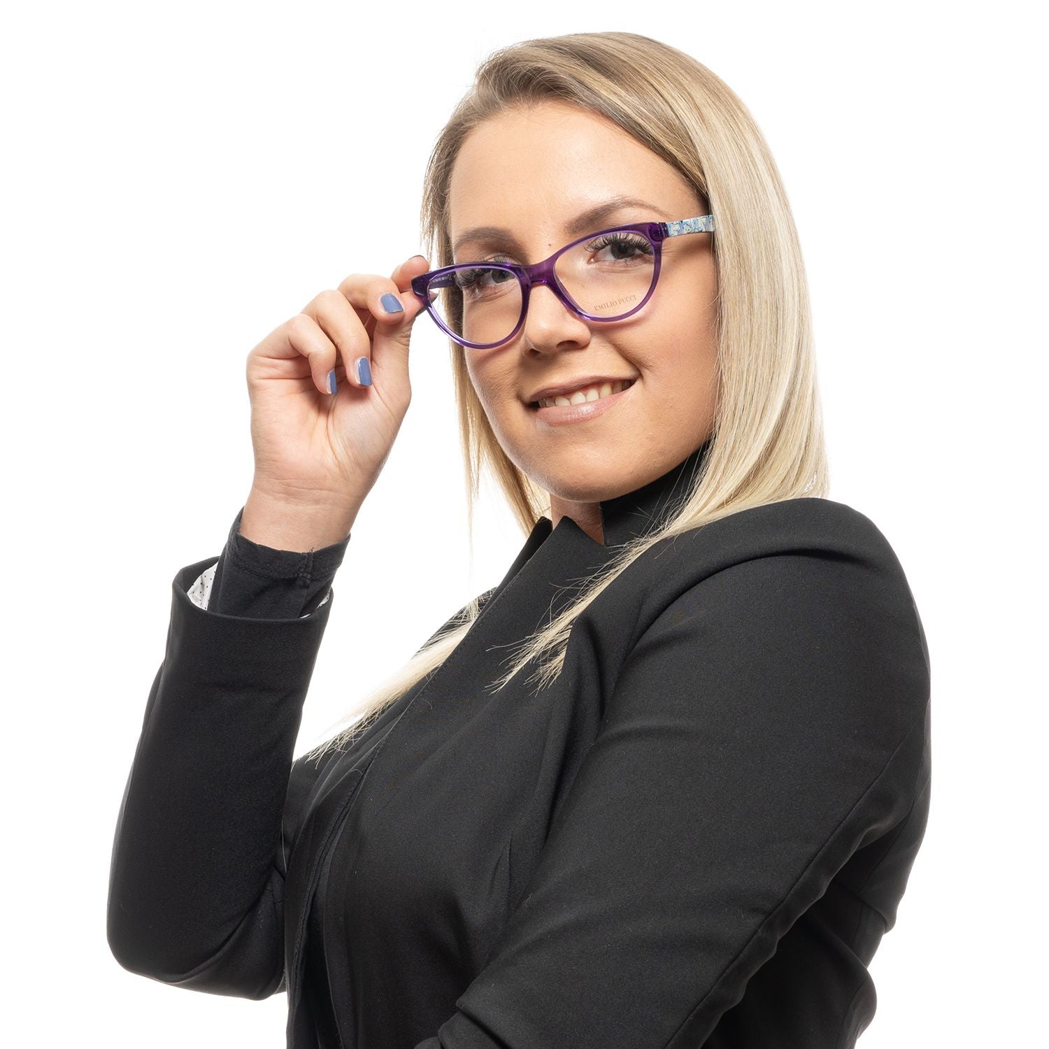 Emilio Pucci Purple Women Optical Frames - DEA STILOSA MILANO