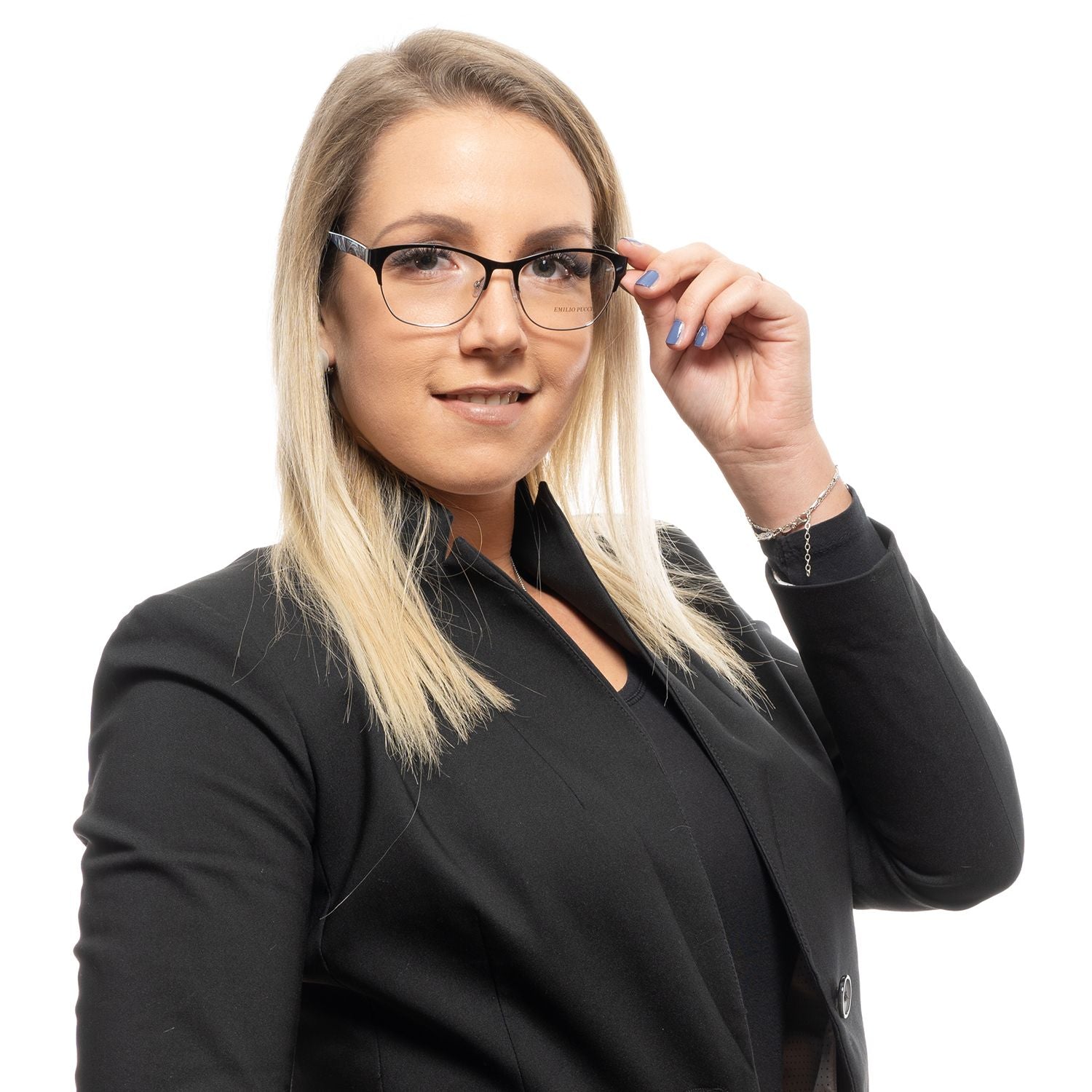 Emilio Pucci Black Women Optical Frames - DEA STILOSA MILANO