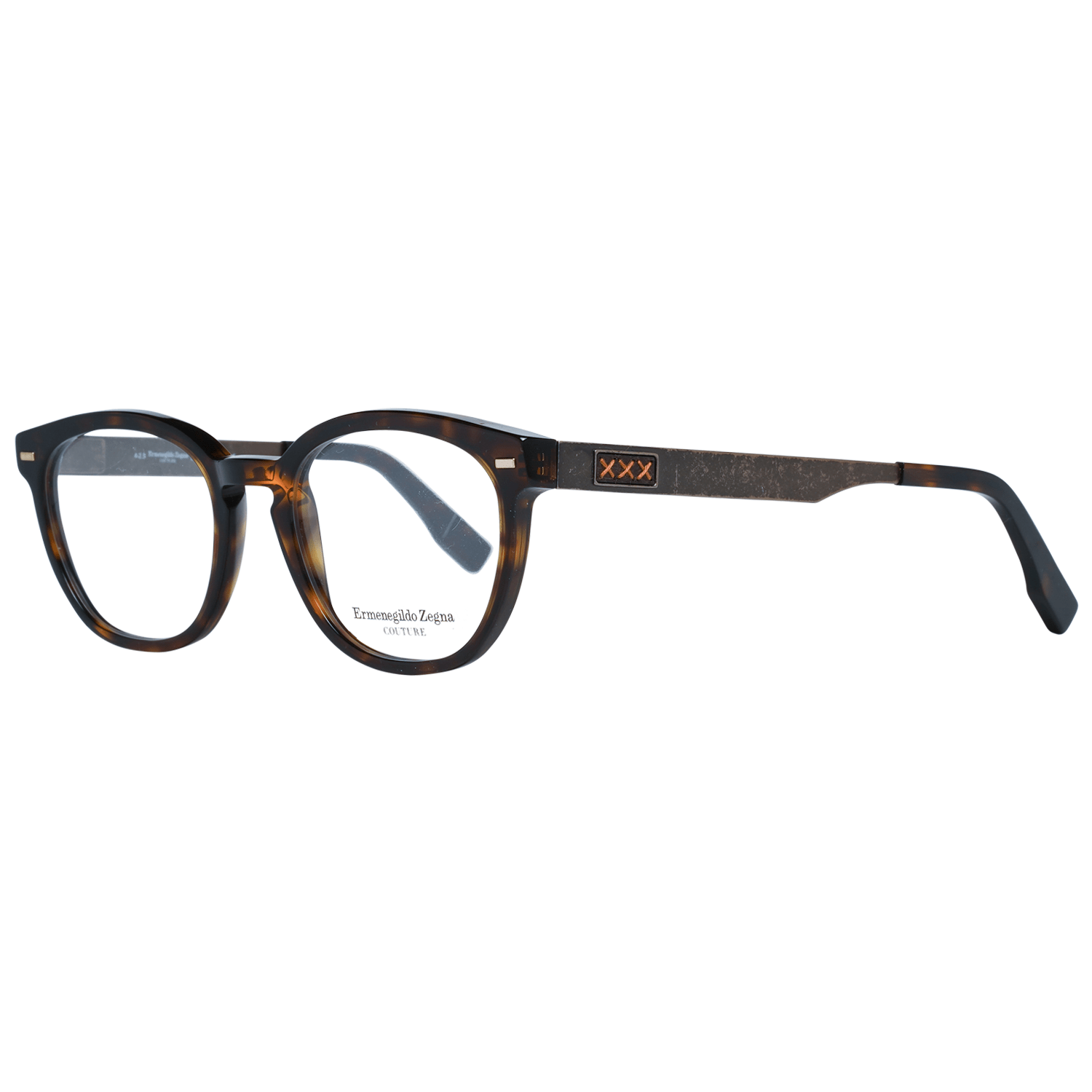 Zegna Couture Brown Men Optical Frames - DEA STILOSA MILANO