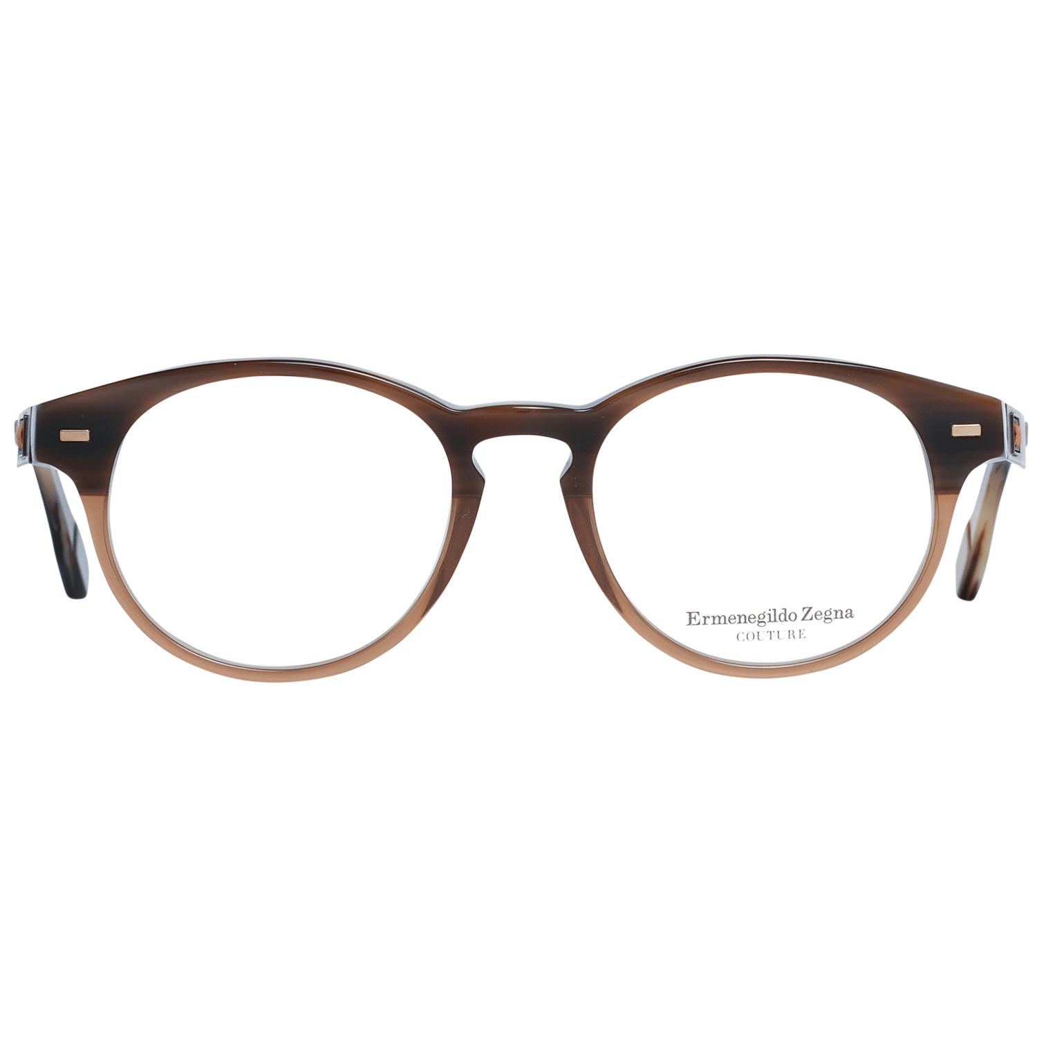 Zegna Couture Brown Men Optical Frames - DEA STILOSA MILANO
