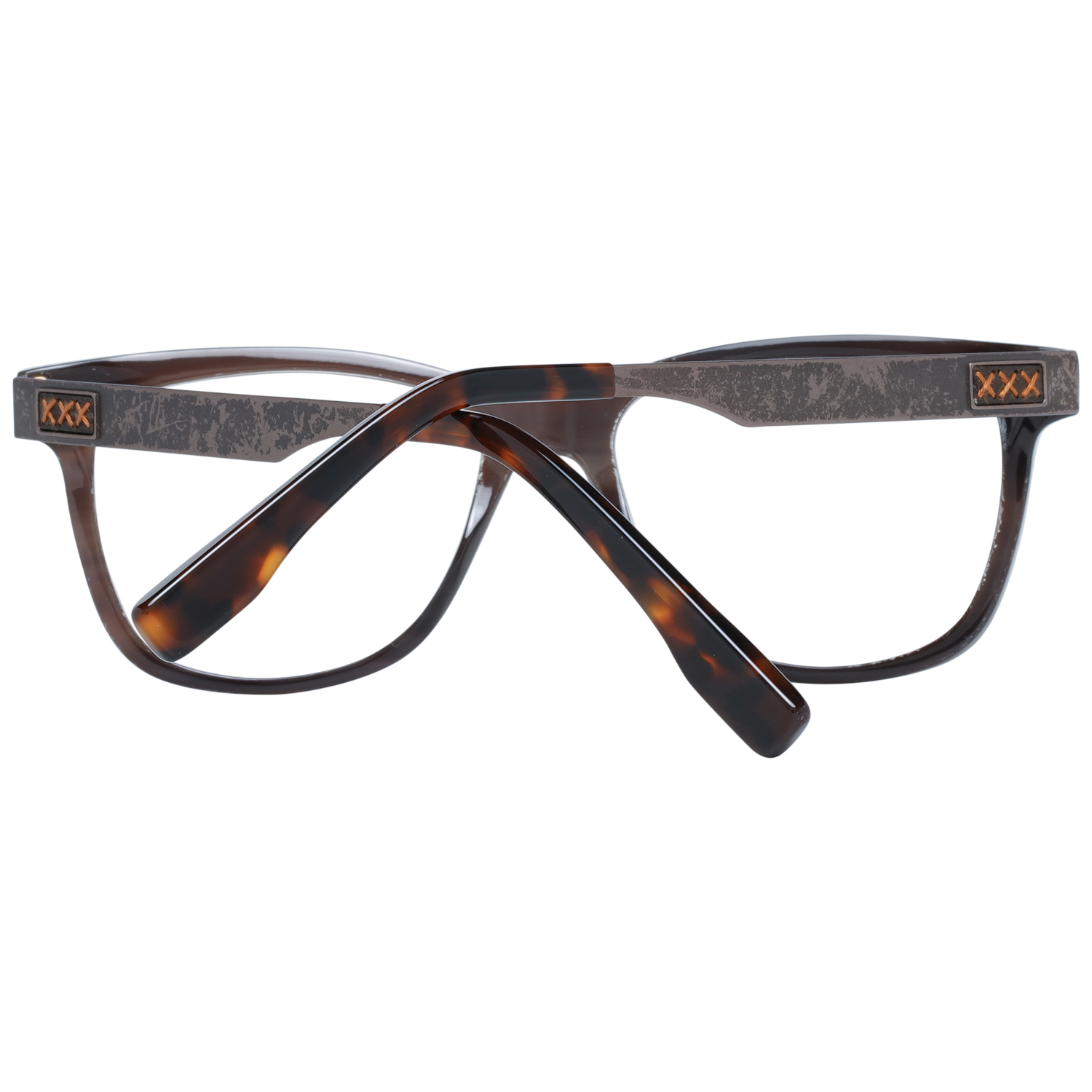 Zegna Couture Brown Men Optical Frames - DEA STILOSA MILANO